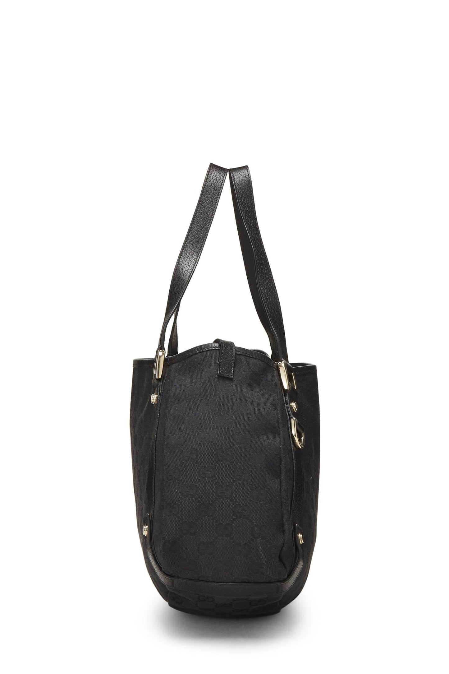 Gucci,  Black Original GG Canvas Abbey Tote, Black