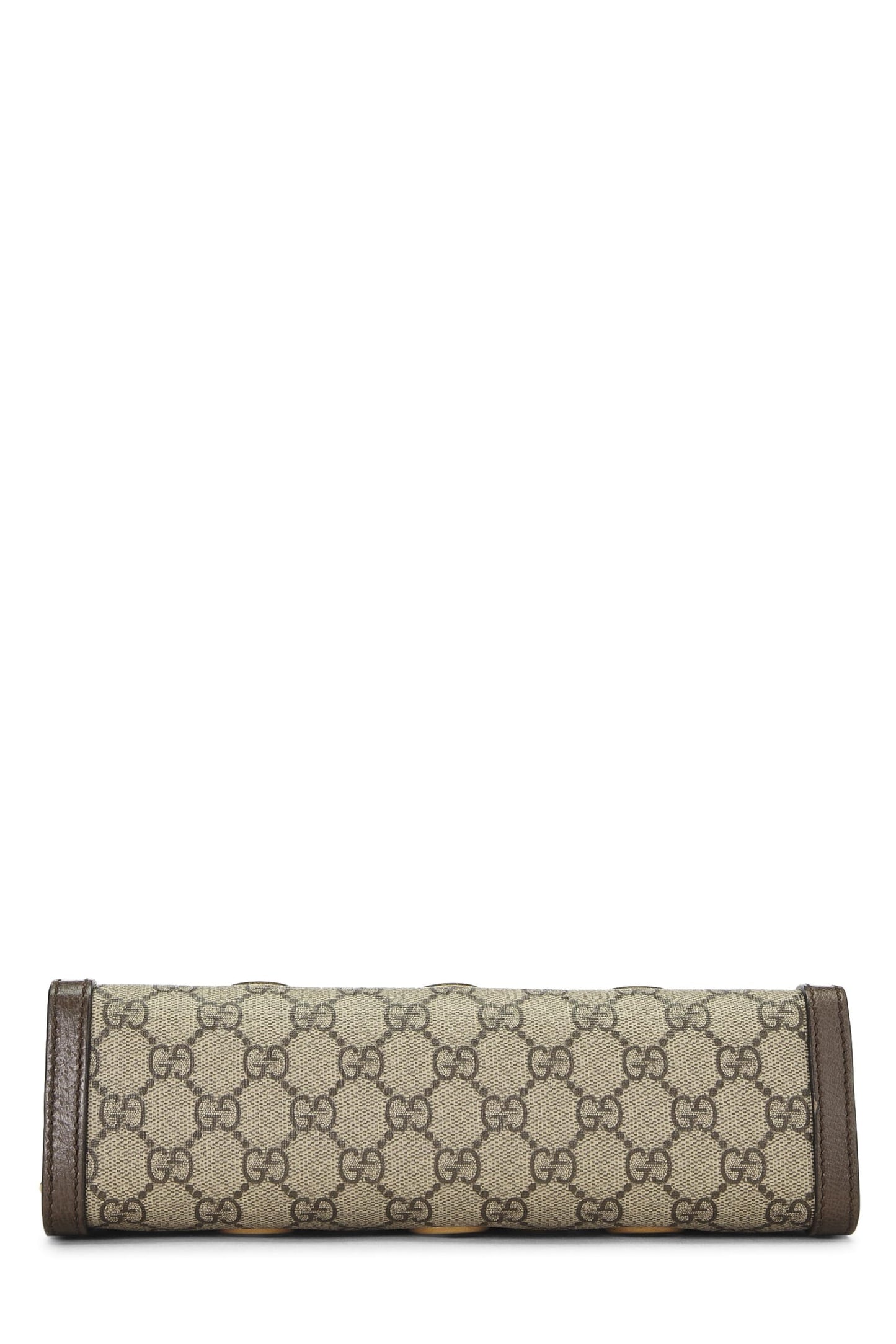 Gucci,  Original GG Supreme Canvas Ophidia Grommet Shoulder Bag Small, Brown
