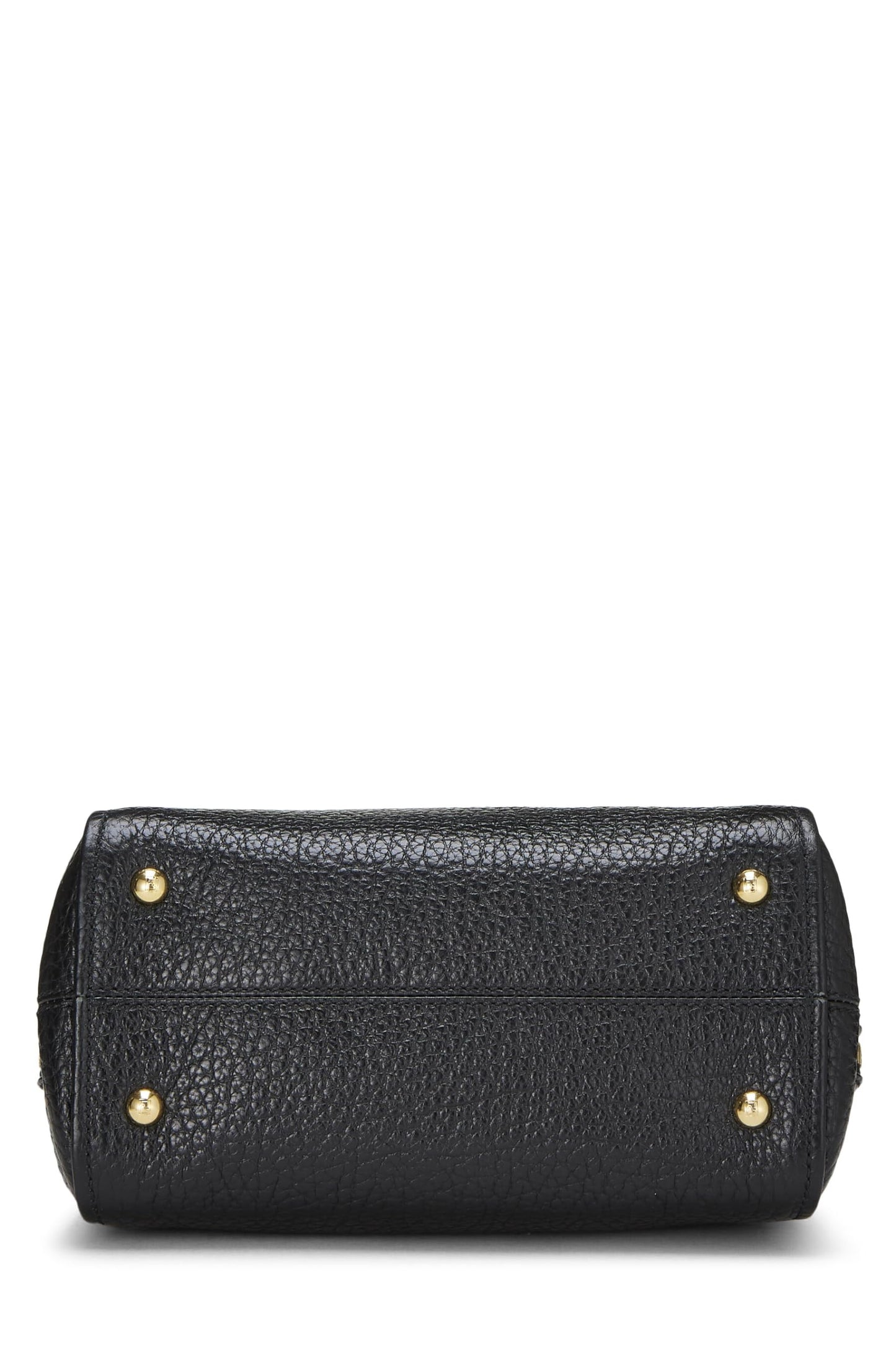 Fendi,  Black Leather Chameleon Small, Black