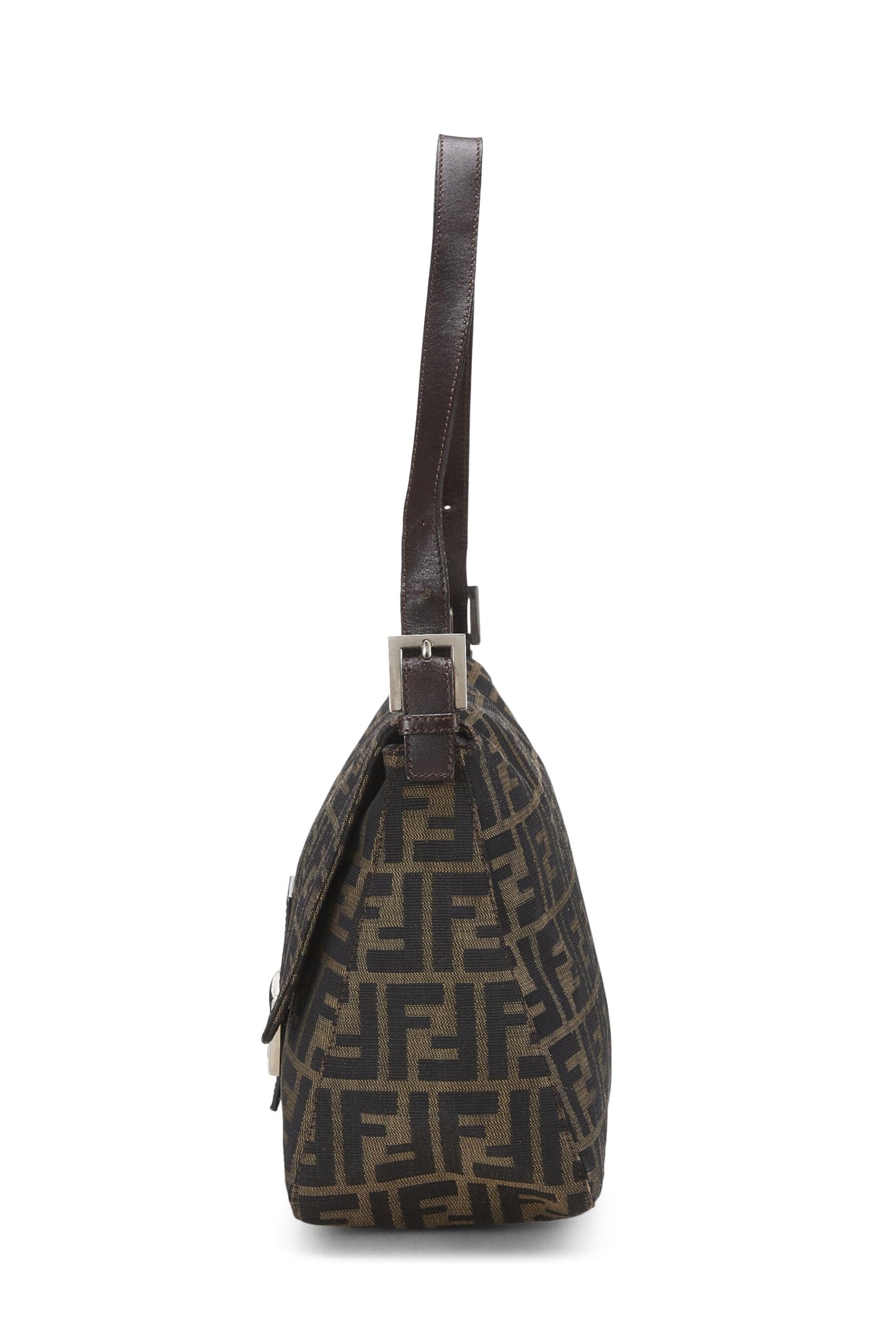 Fendi,  Brown Zucca Canvas Mama, Brown