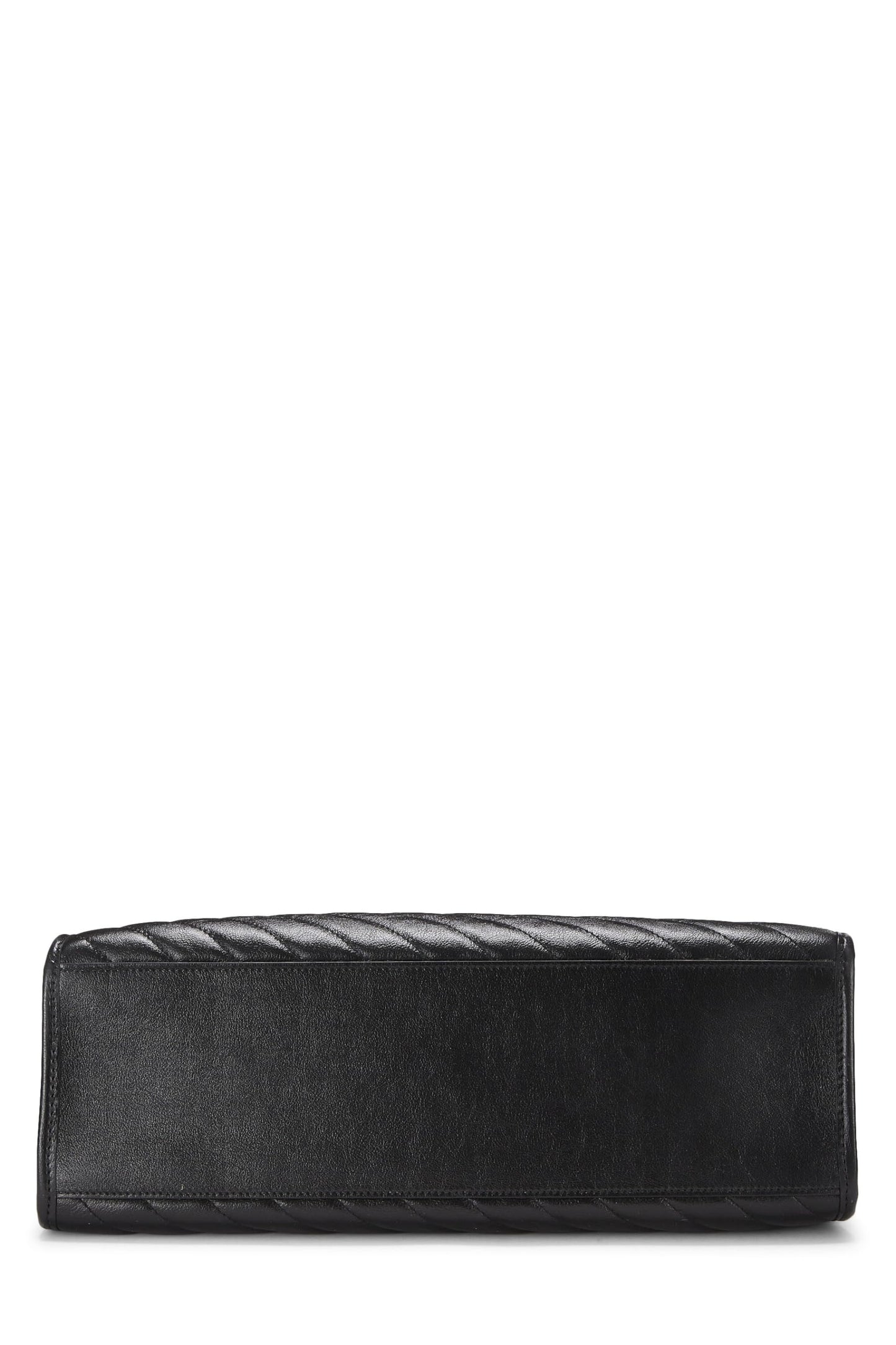 Gucci,  Black Leather Marmont Handle Bag Medium, Black