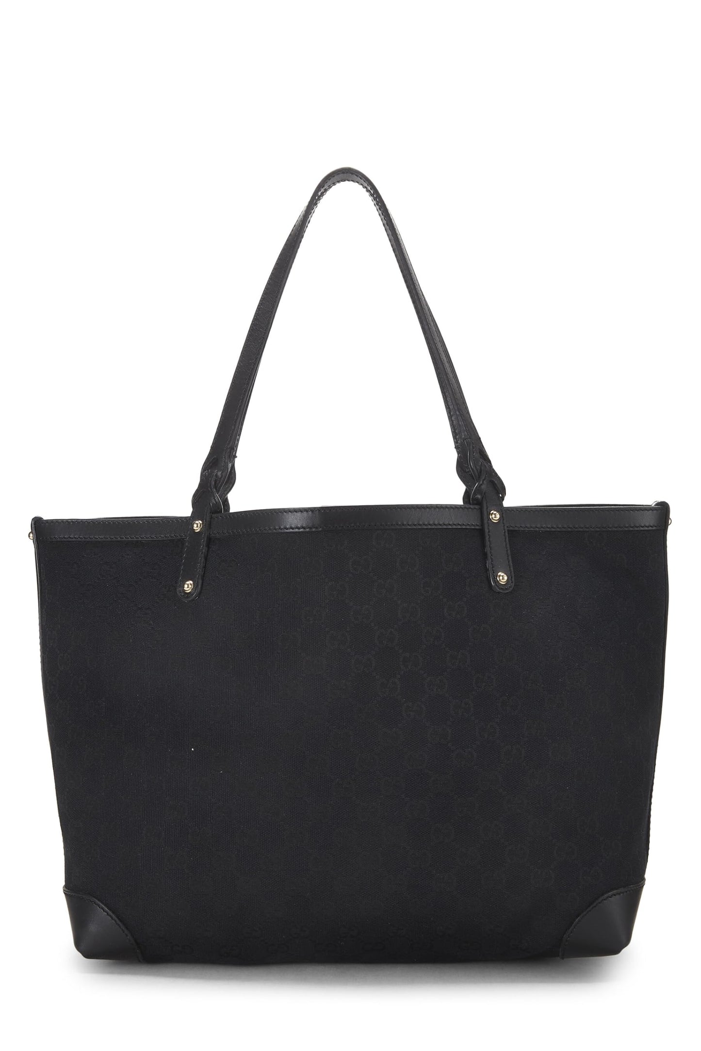 Gucci,  Black Original GG Canvas Craft Tote, Black