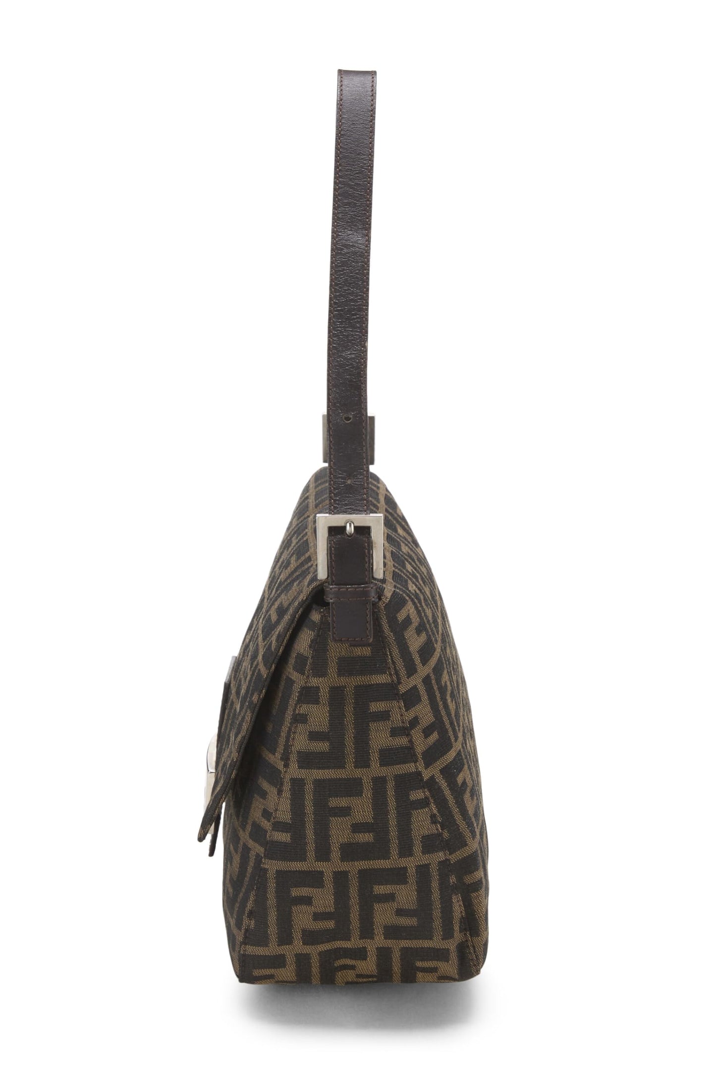Fendi,  Brown Zucca Canvas Mama, Brown