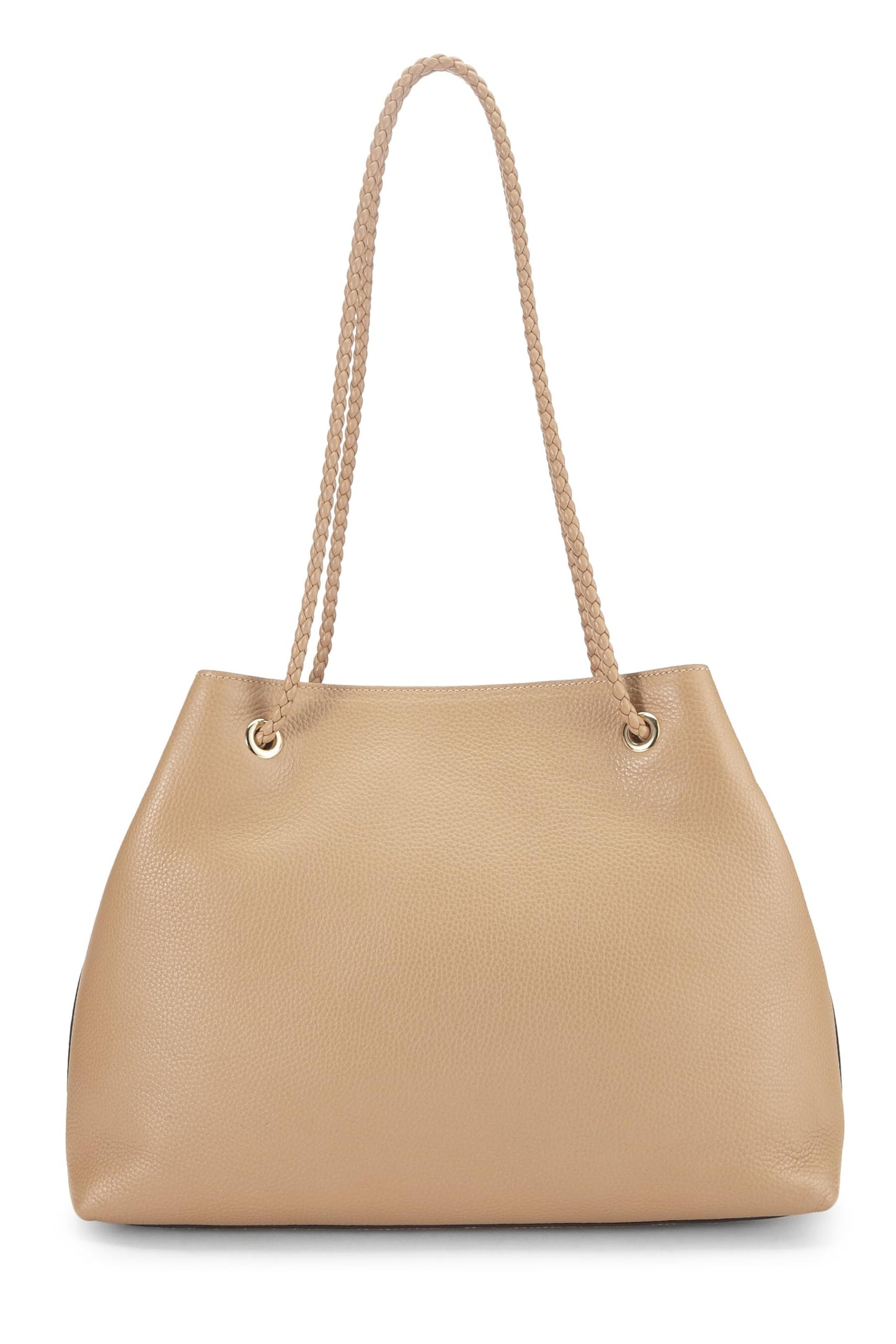 Gucci,  Beige Leather Gifford Tote, Beige