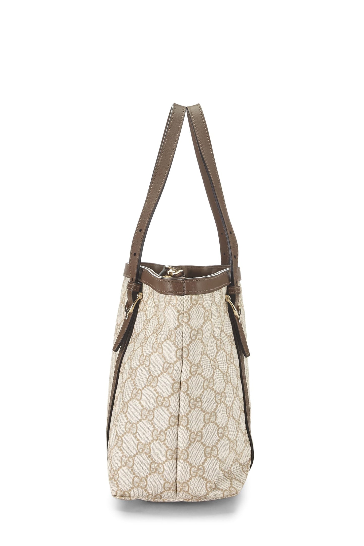 Gucci,  Brown GG Supreme Canvas Nice Tote Small, Brown