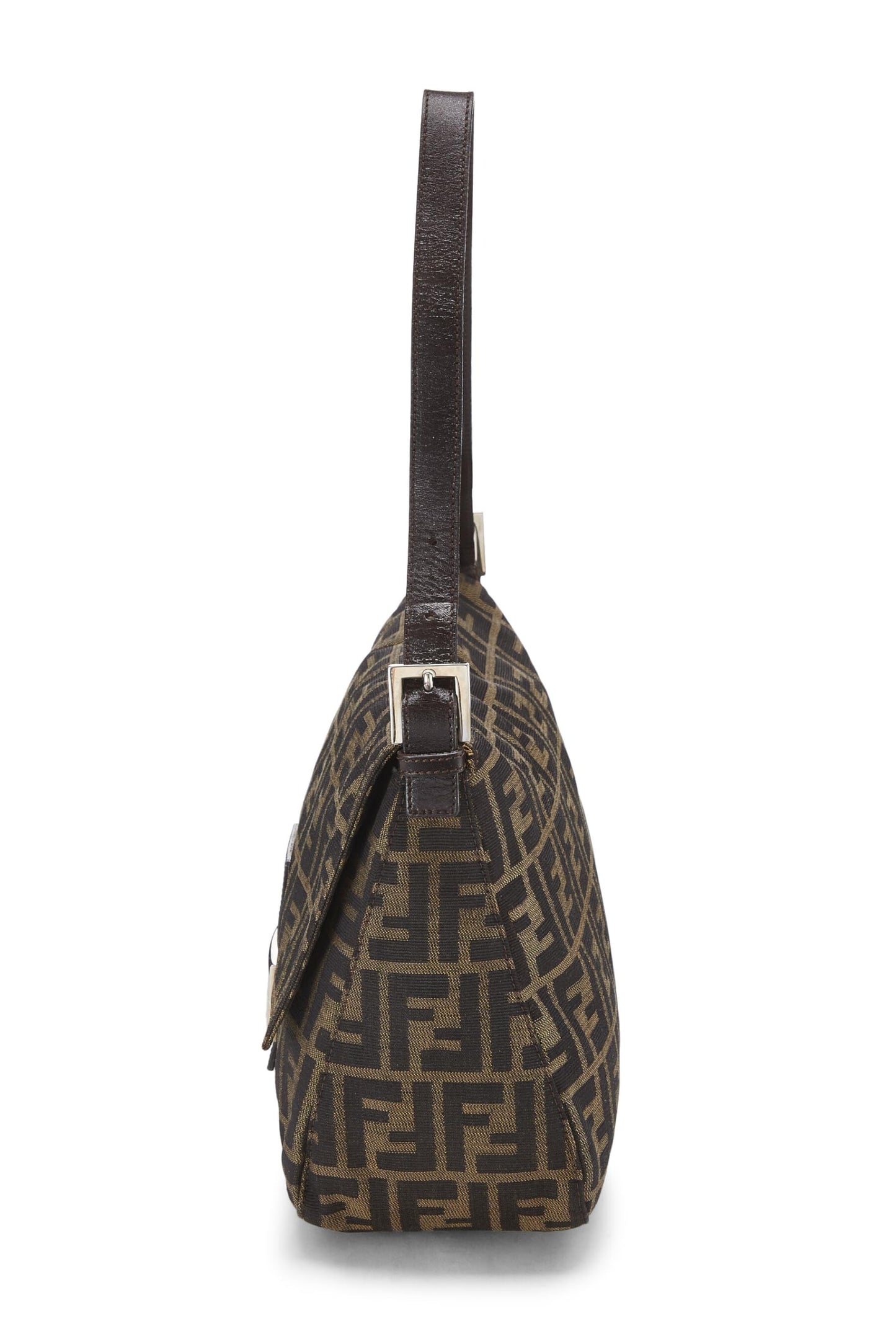 Fendi,  Brown Zucca Canvas Mama, Brown