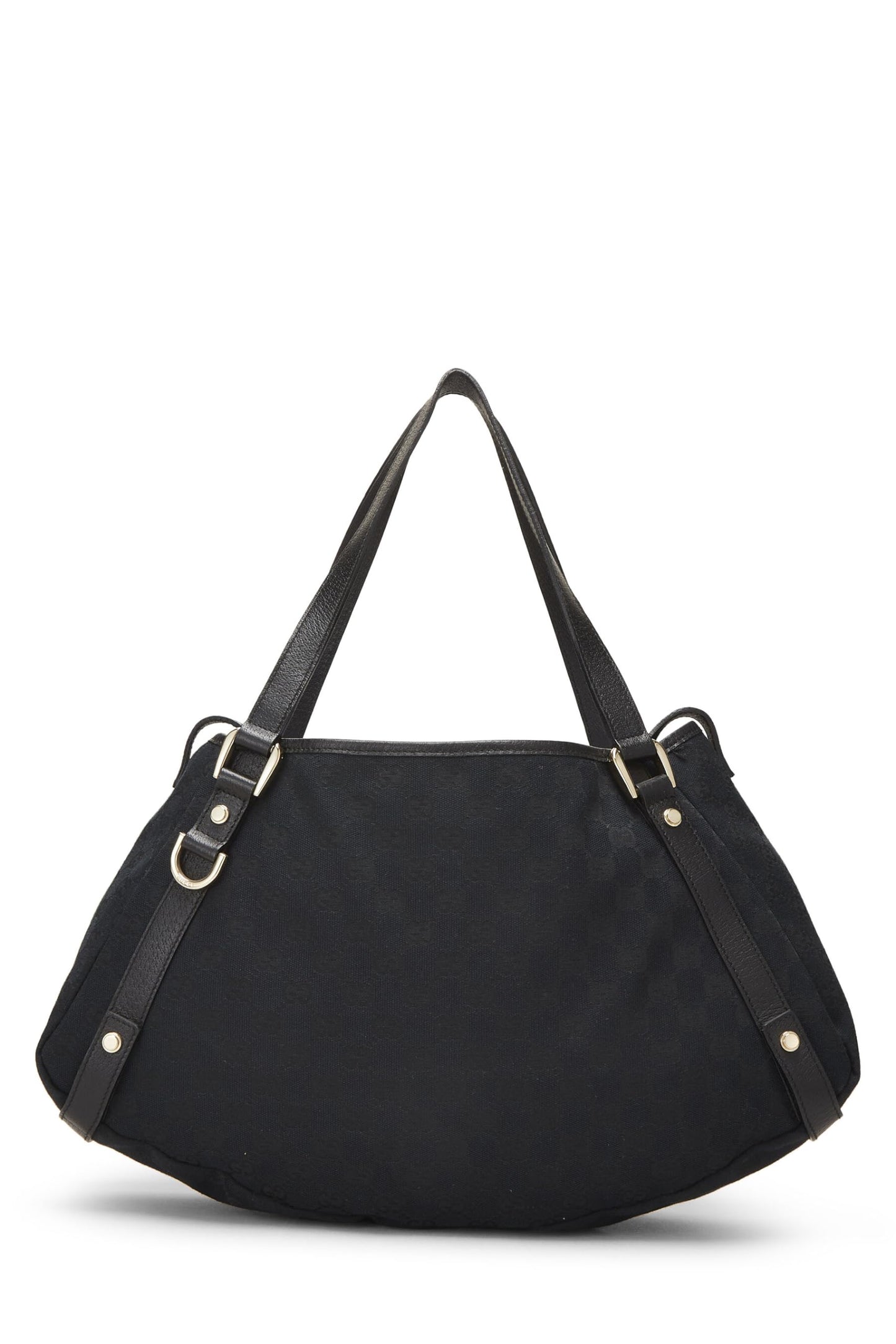 Gucci,  Black Original GG Canvas Abbey Tote, Black