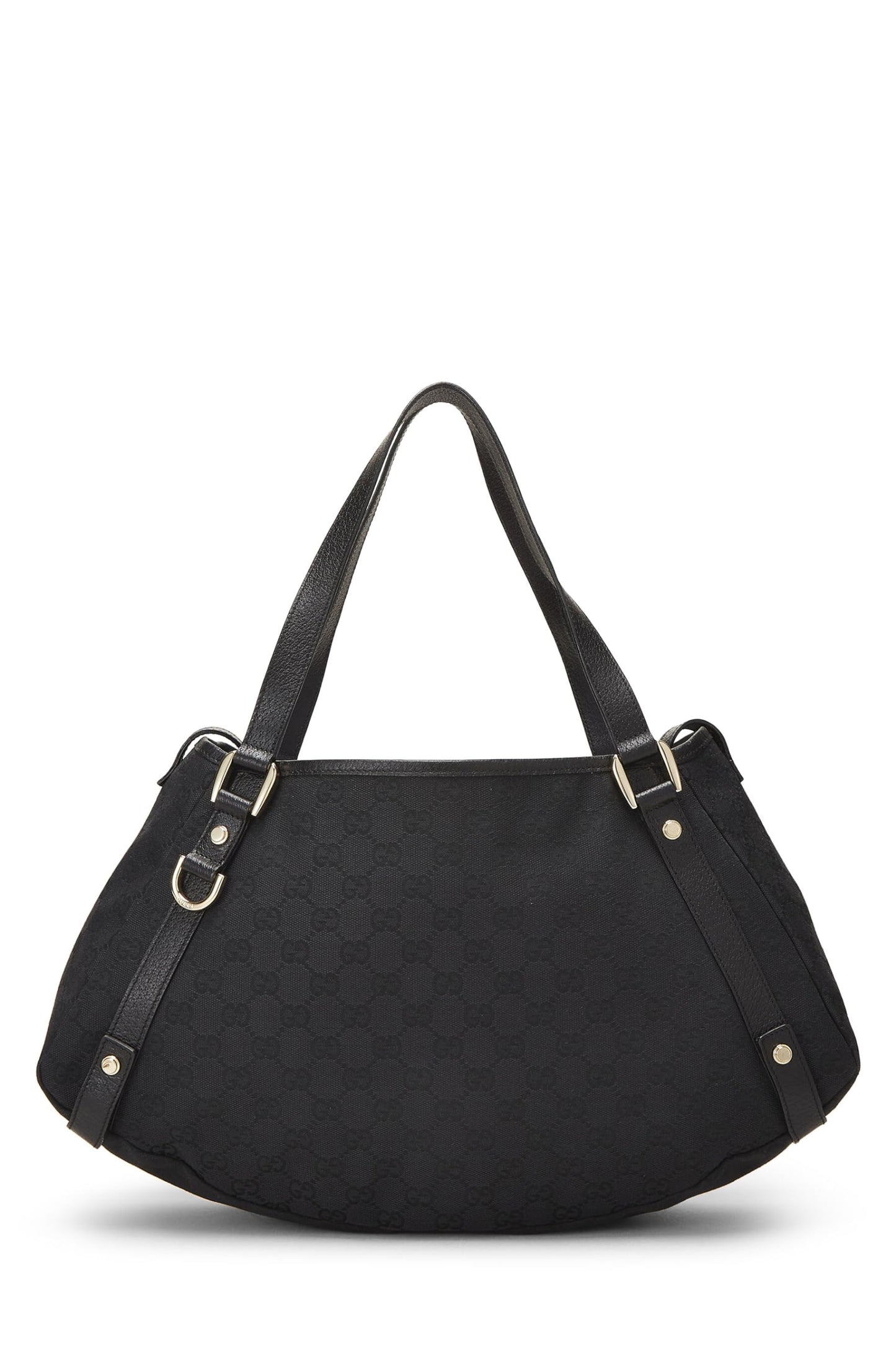 Gucci,  Black Original GG Canvas Abbey Tote, Black