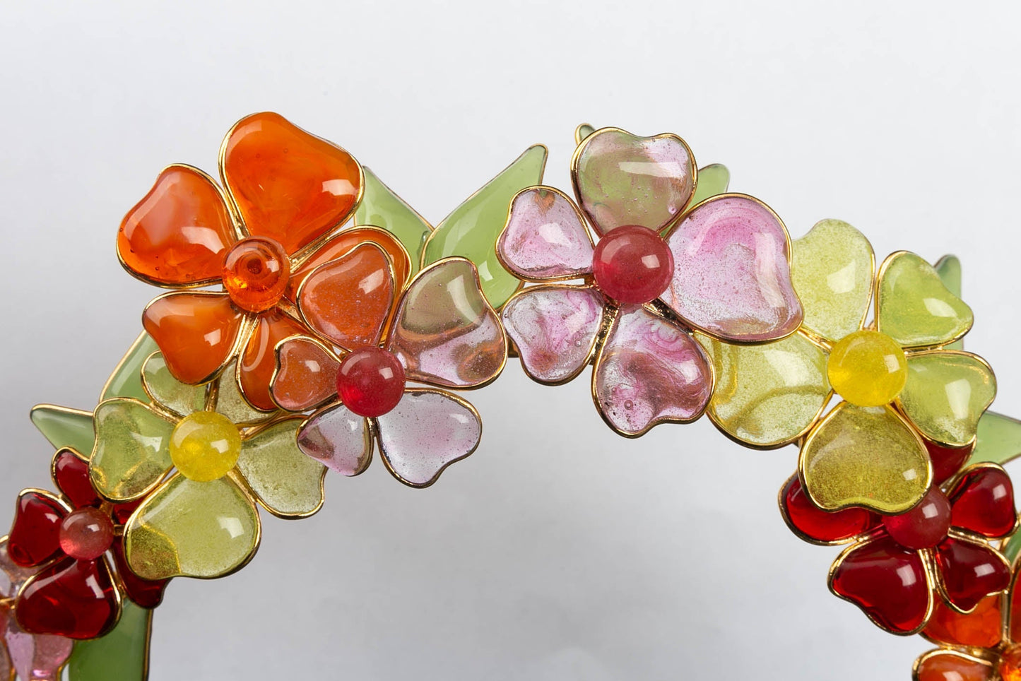 Collier en pÃƒÆ’Ã‚Â¢te de verre Augustine