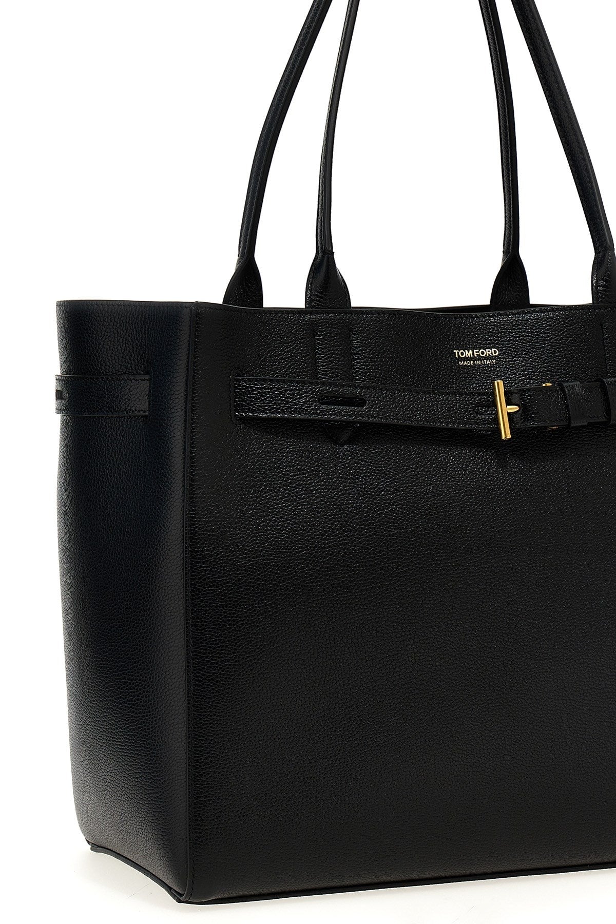 Tom Ford Women Logo Leather Shopping Bag