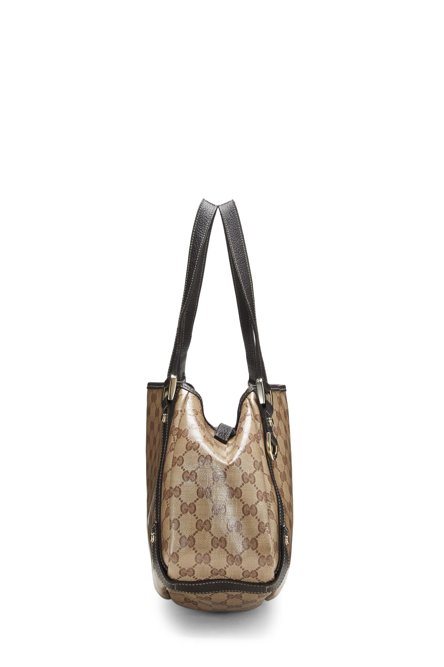 Gucci,  Original GG Crystal Canvas Abbey Tote, Brown
