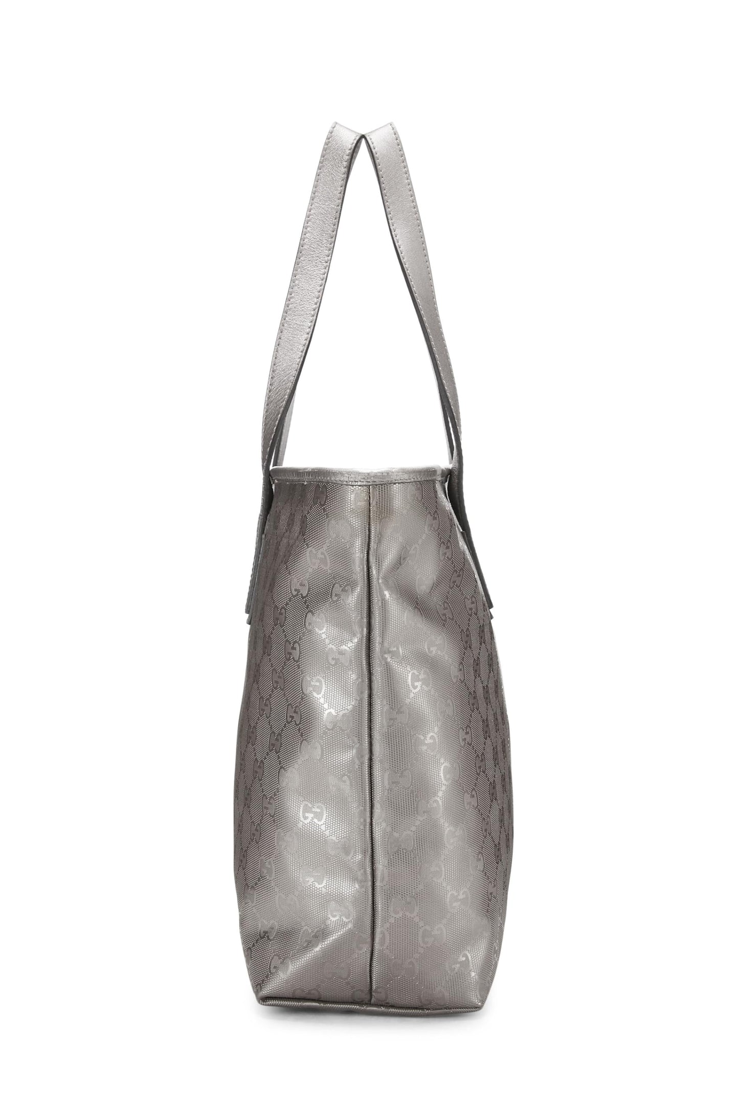 Gucci,  Silver GG Imprime Tote Small, Silver