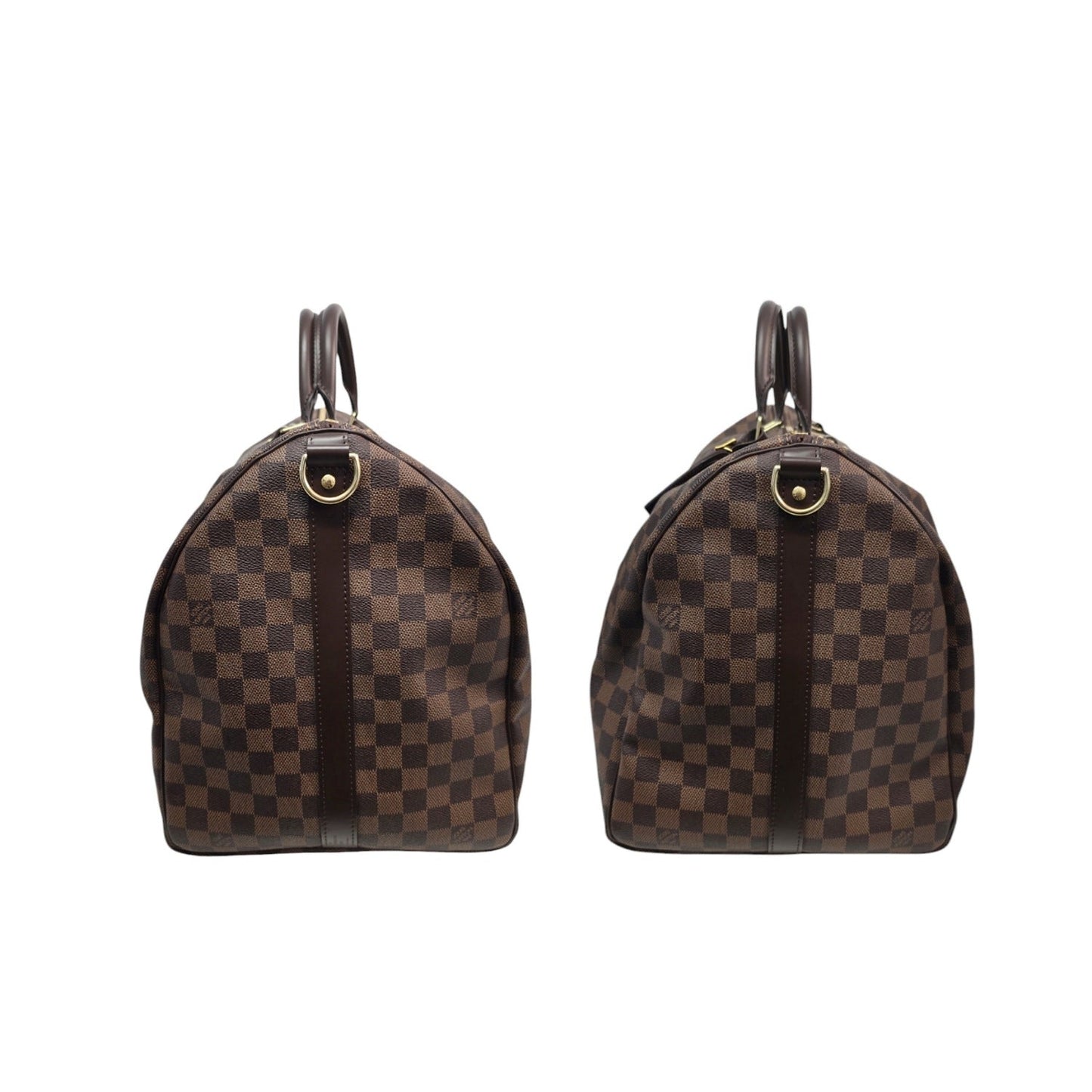 Louis Vuitton Damier Ebene Keepall BandouliÃ¨re 55 Duffel