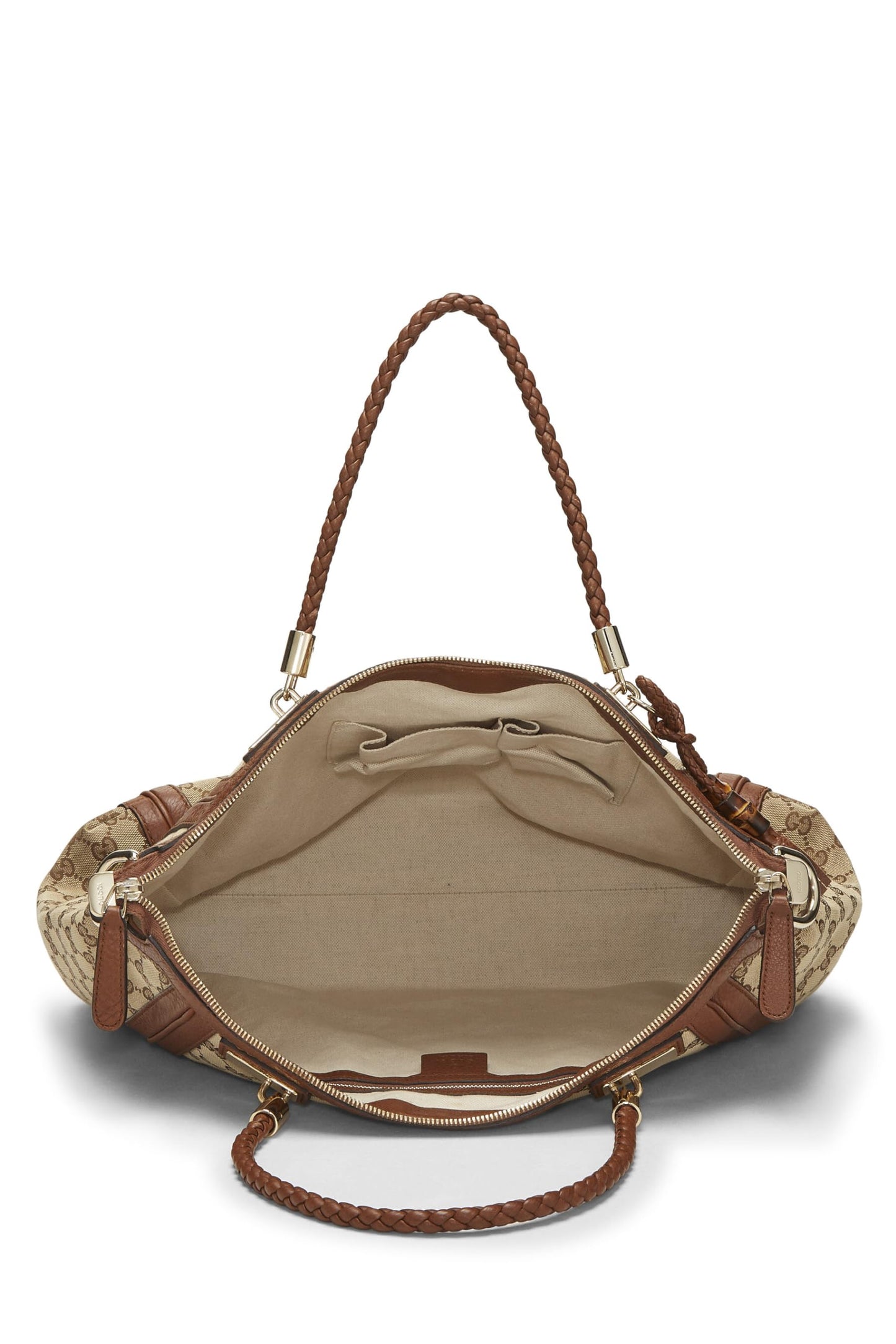 Gucci,  Original GG Canvas Bella Tote, Brown