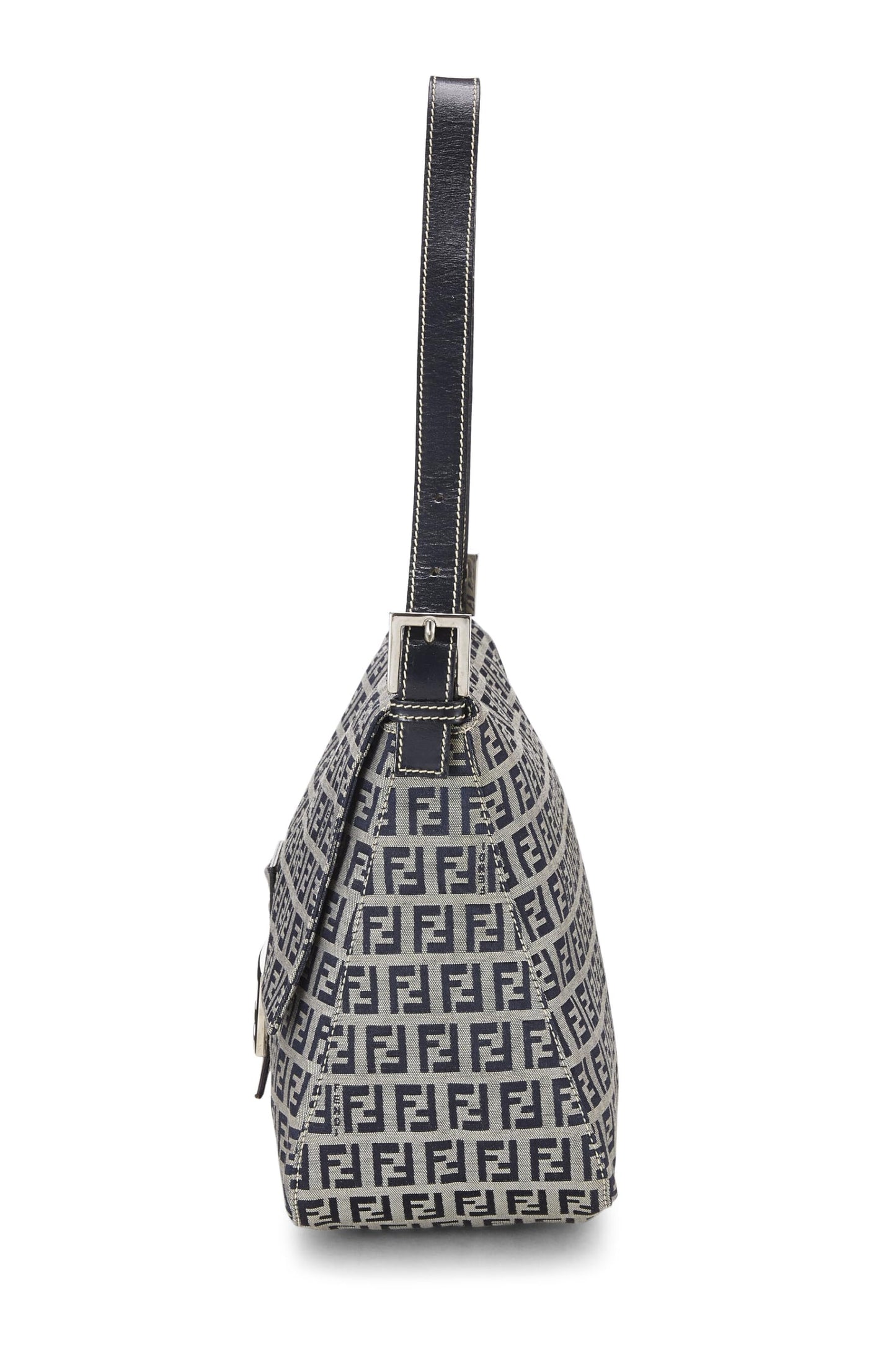 Fendi,  Navy Zucchino Canvas Mama, Navy