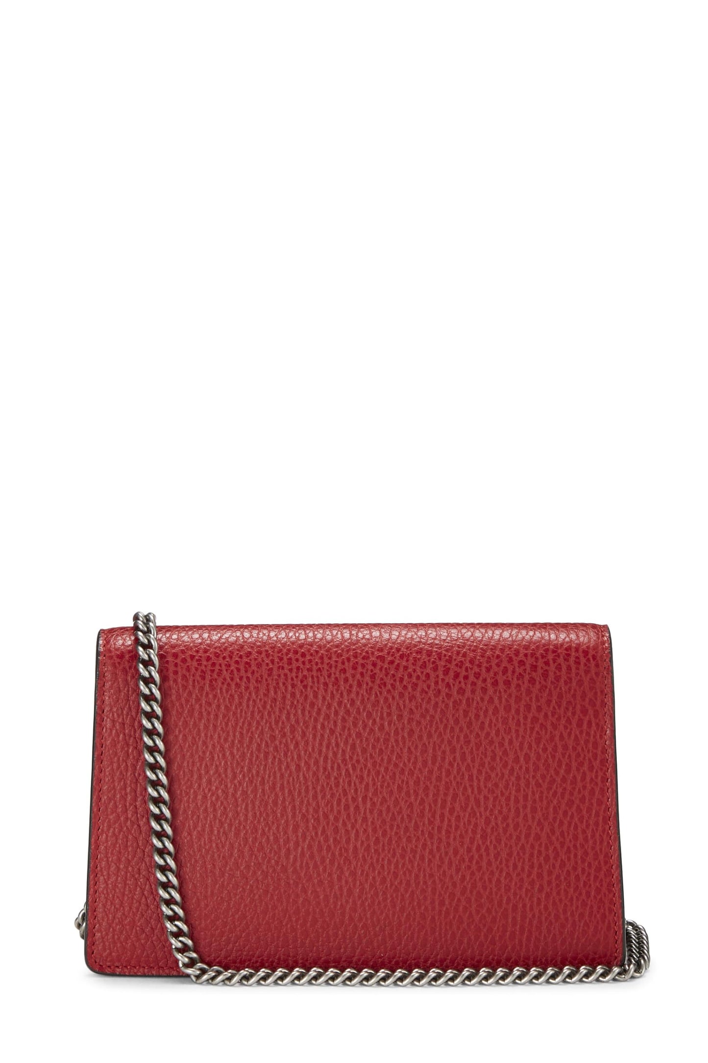 Gucci,  Red Leather Dionysus Super Mini, Red