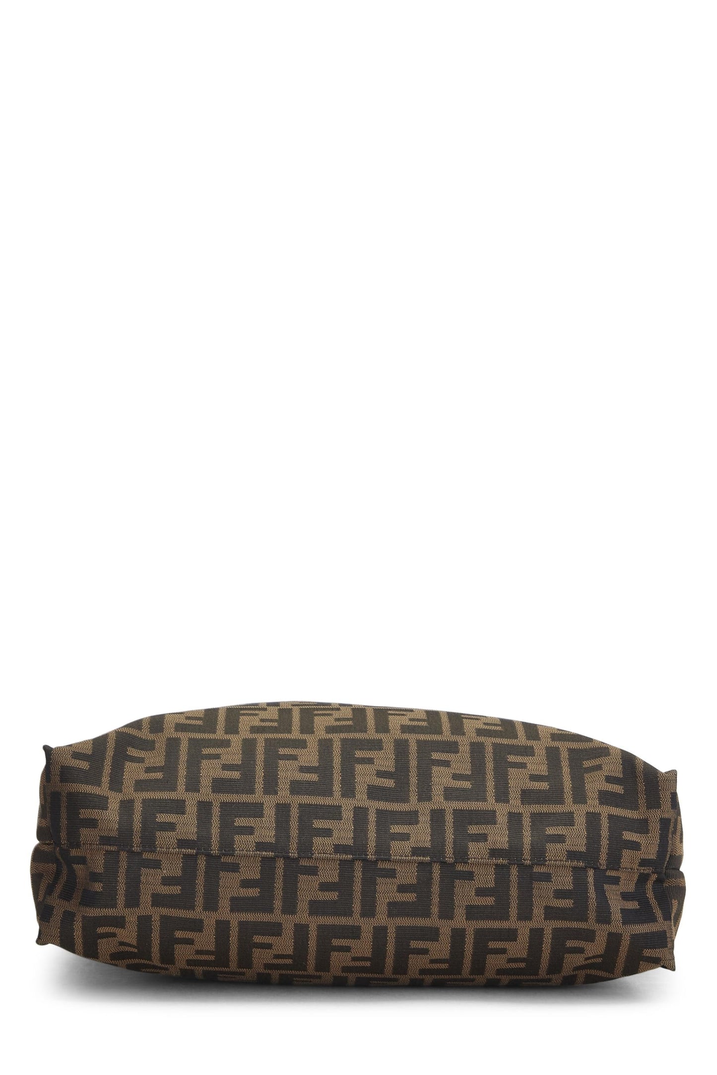 Fendi,  Brown Zucca Canvas Vertical Tote Medium, Red