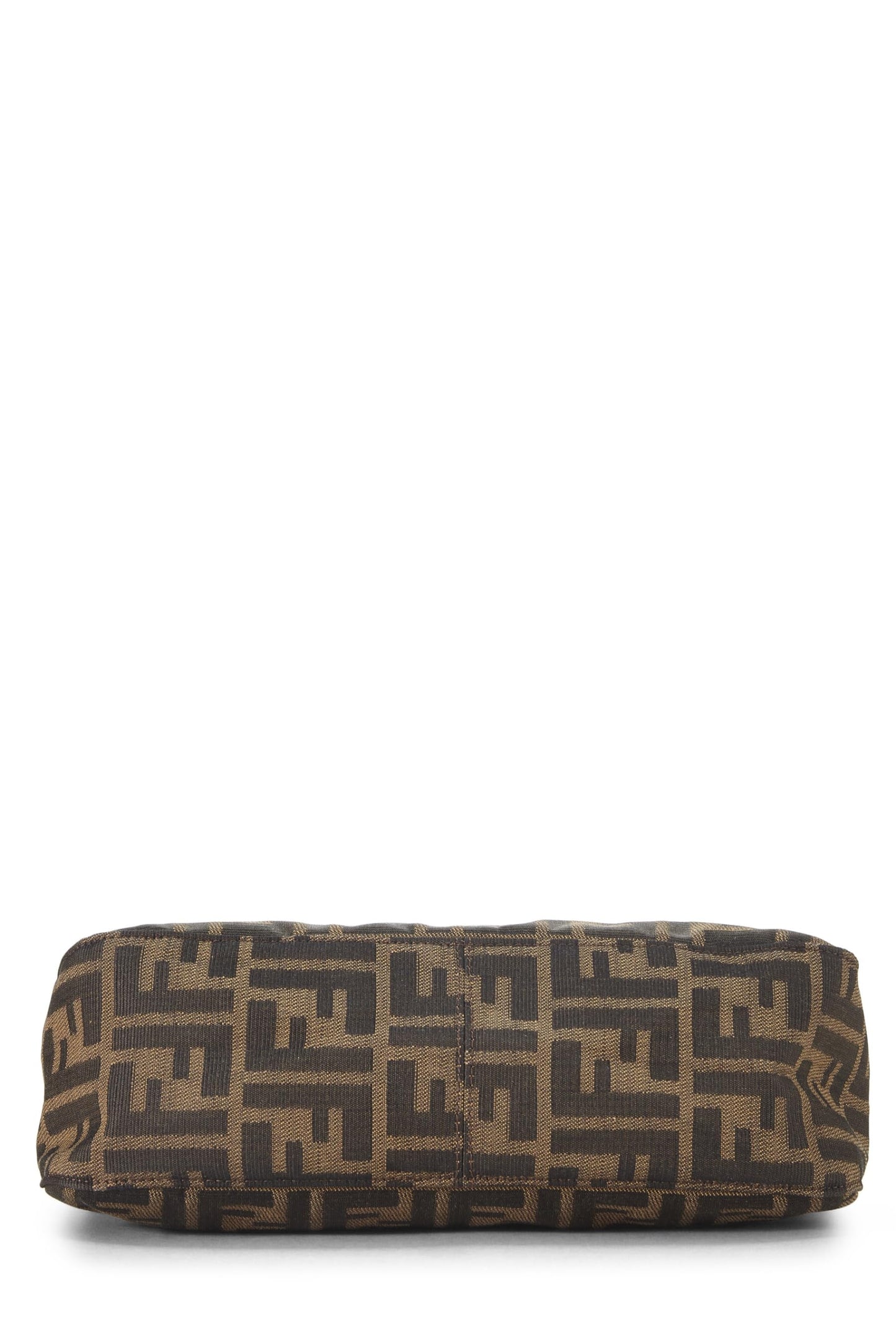 Fendi,  Brown Zucca Canvas Shoulder Bag, Brown