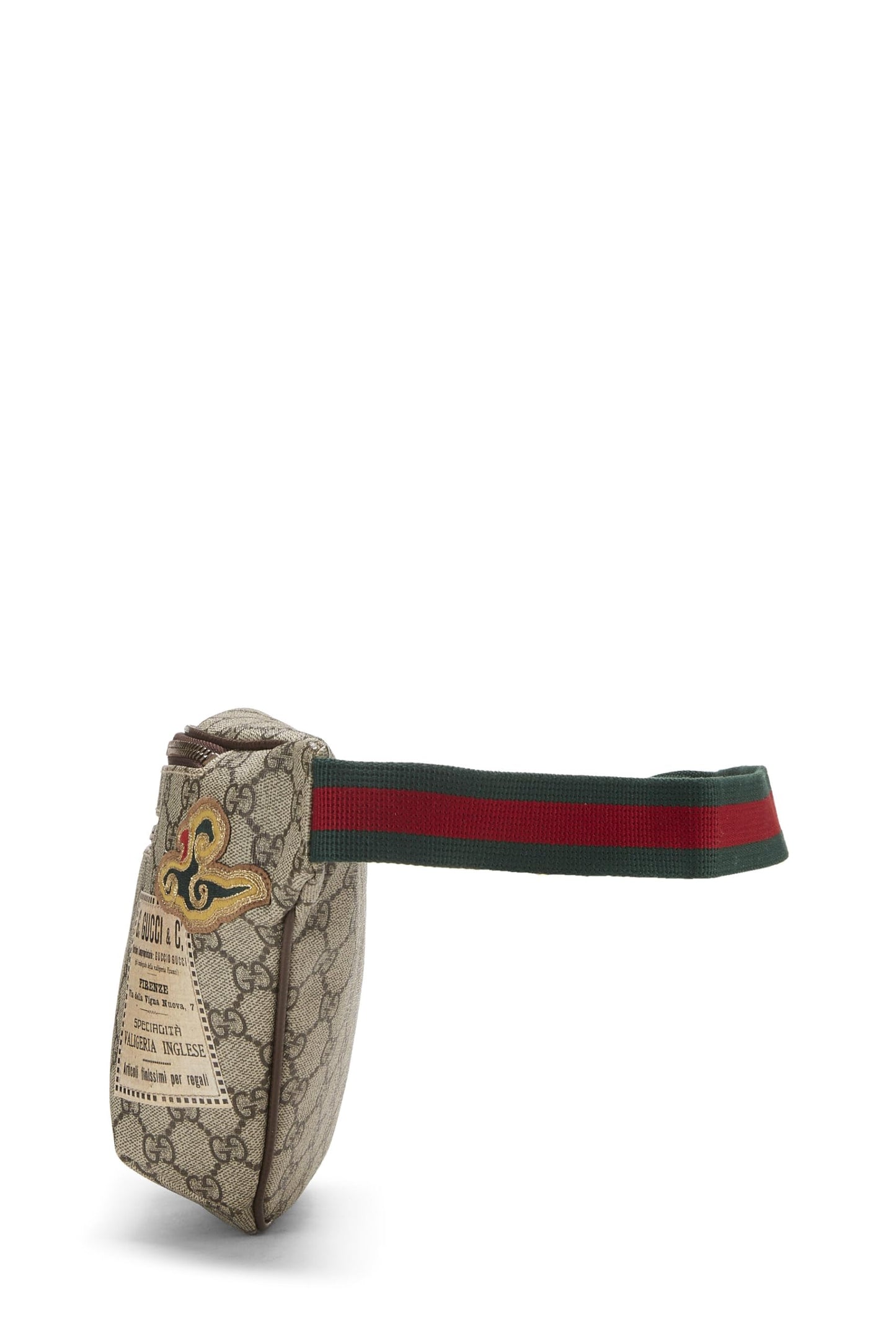 Gucci,  Original GG Supreme Canvas Night Courrier Waist Pouch, Brown