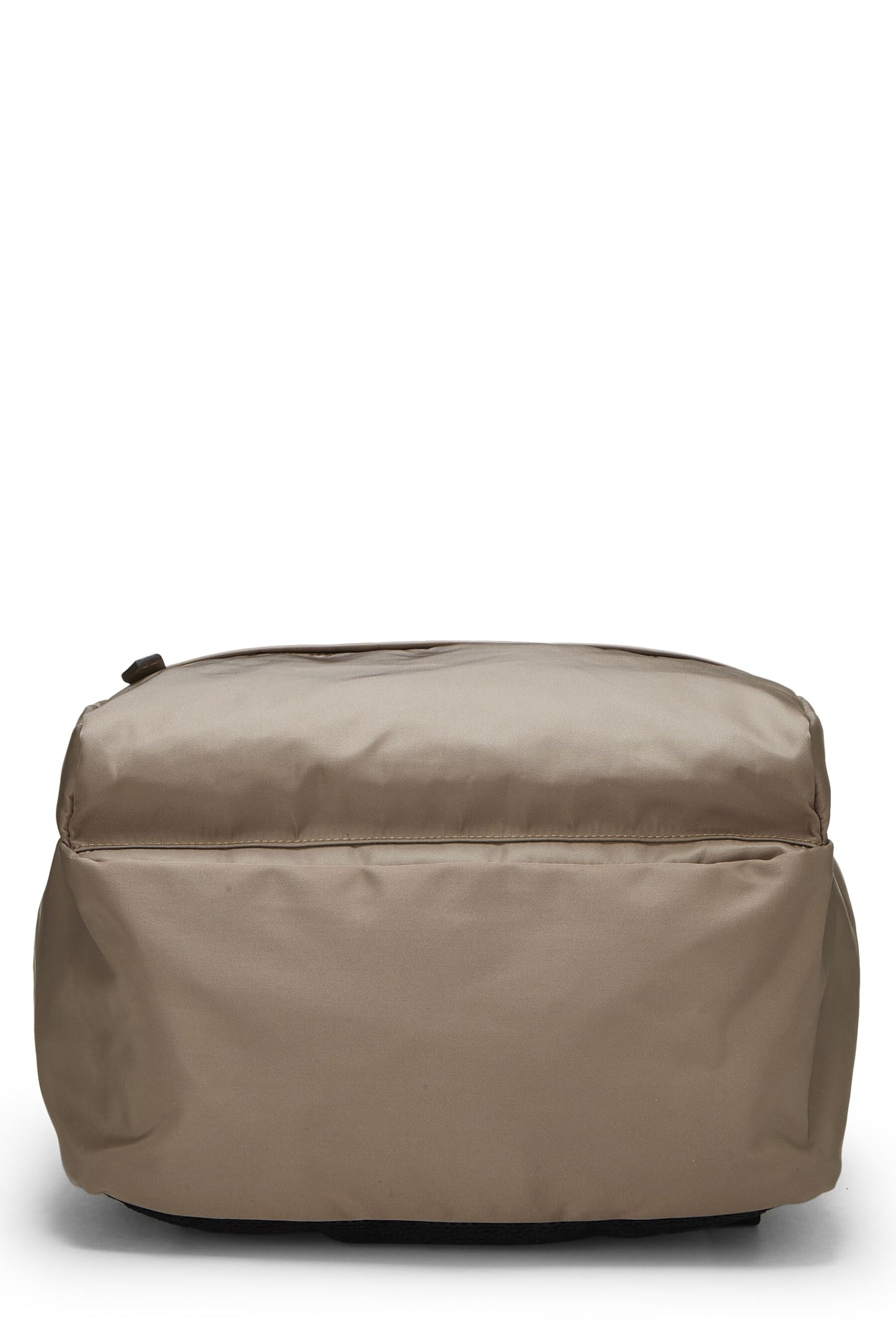 Fendi,  Brown Nylon Fendiness Backpack, Brown
