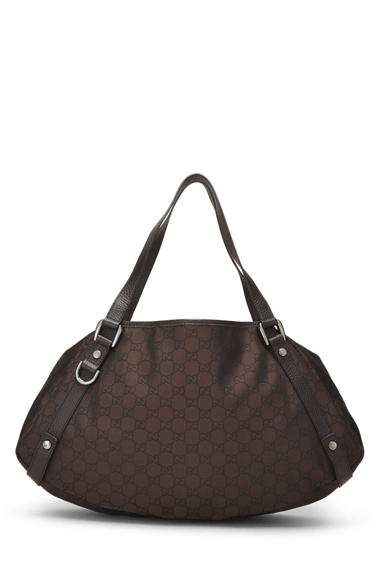 Gucci,  Brown Original GG Nylon Abbey Tote Large, Brown