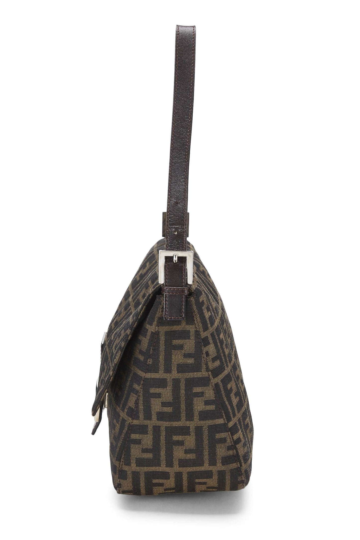 Fendi,  Brown Zucca Canvas Mama, Brown