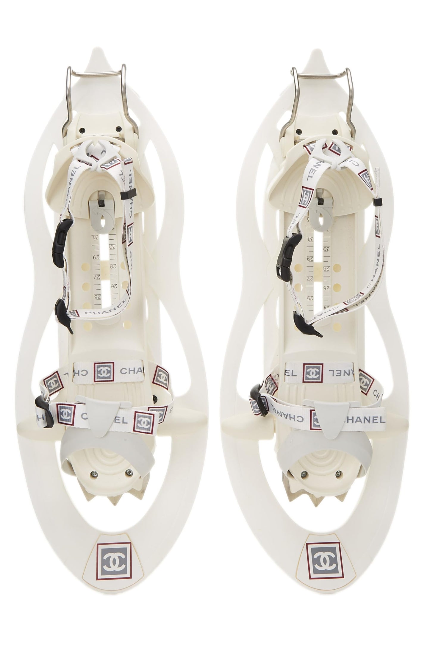 Chanel,  White Sportline Snow Shoes, White