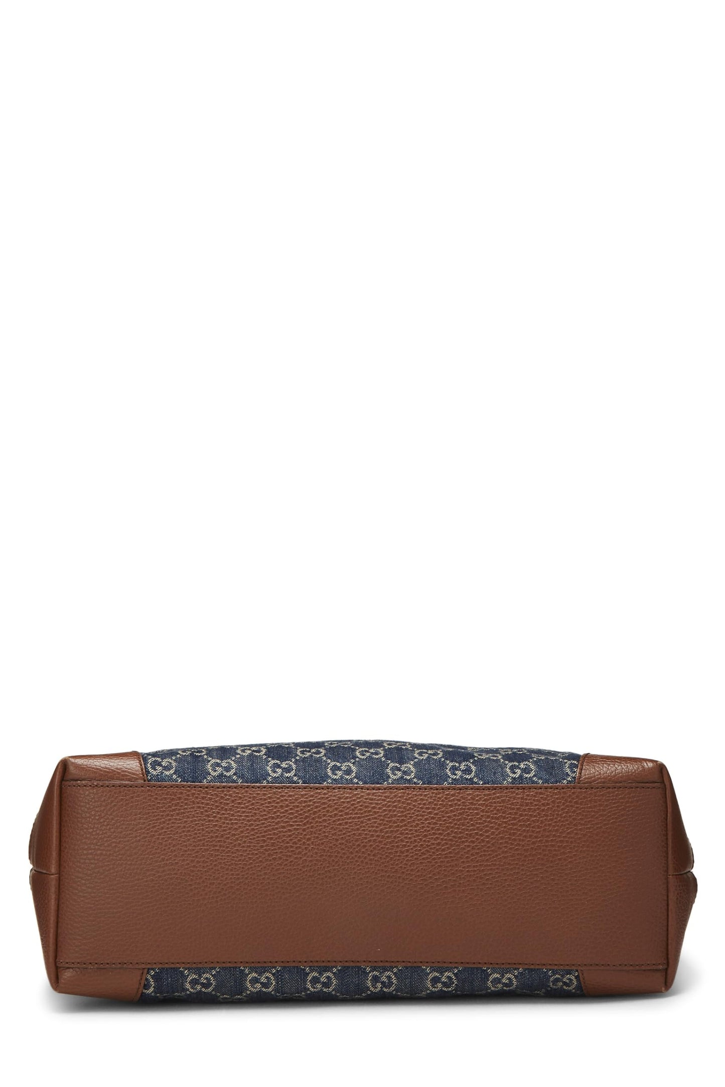 Gucci,  Blue GG Denim Ophidia Tote Medium, Blue