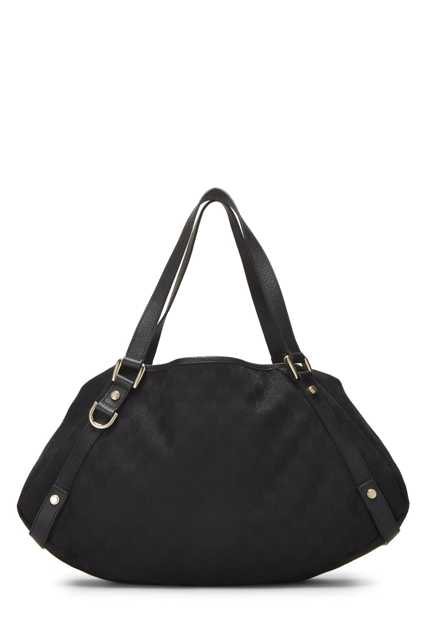 Gucci,  Black Original GG Canvas Abbey Tote, Black