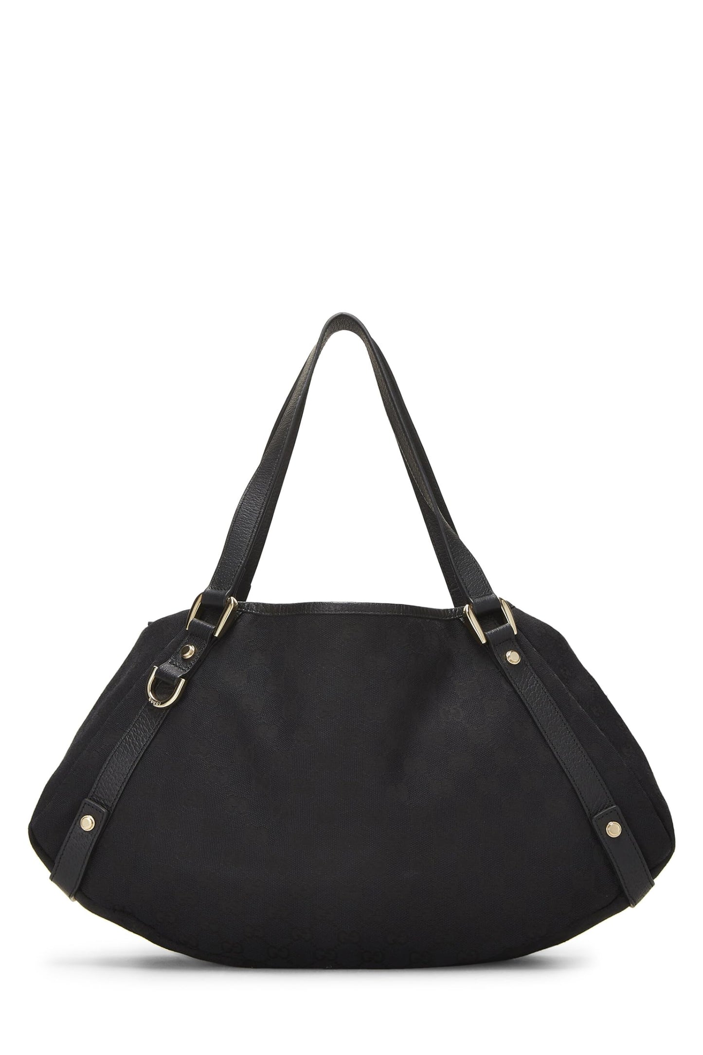 Gucci,  Black Original GG Canvas Abbey Tote, Black