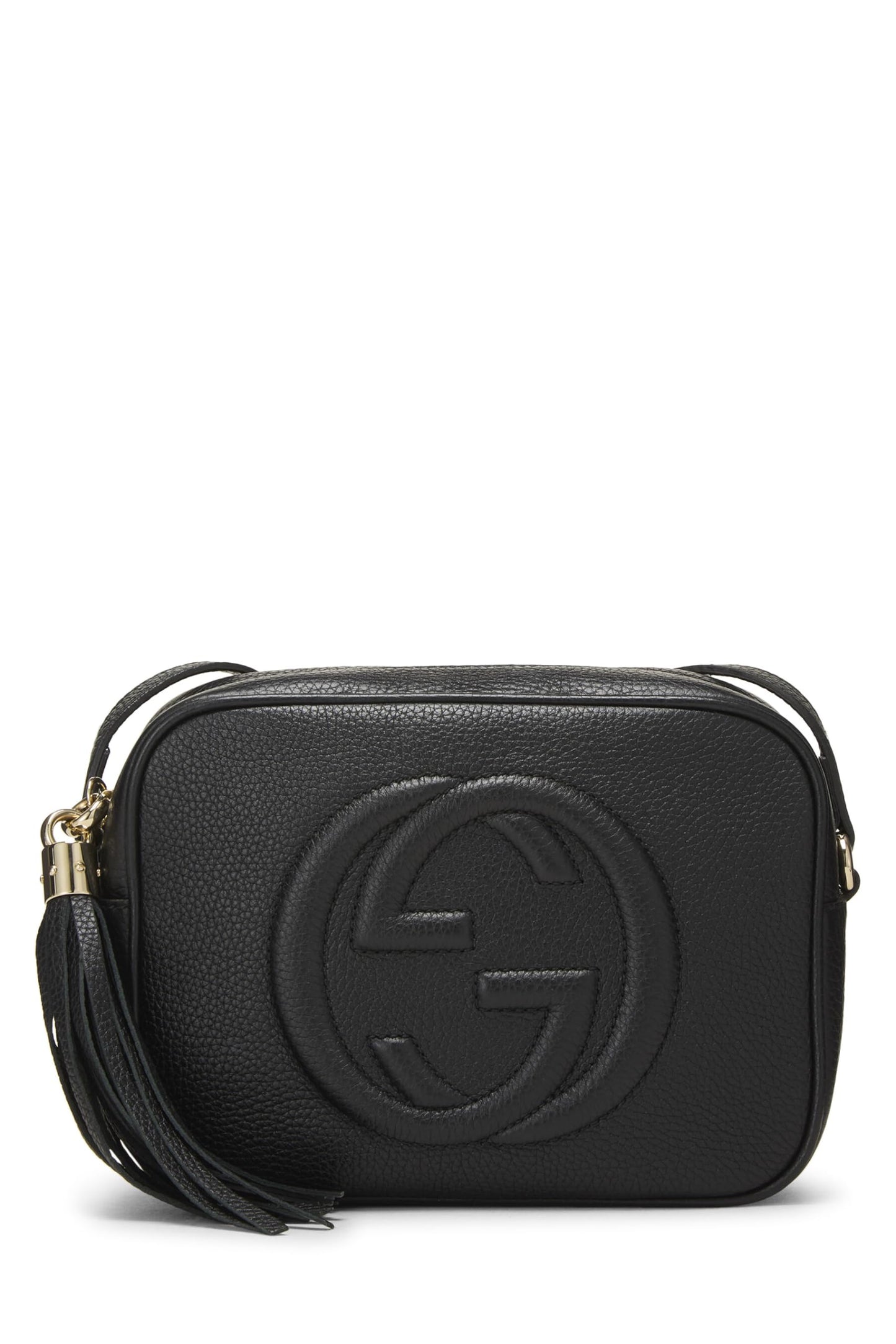 Gucci,  Black Leather Soho Disco Bag, Black