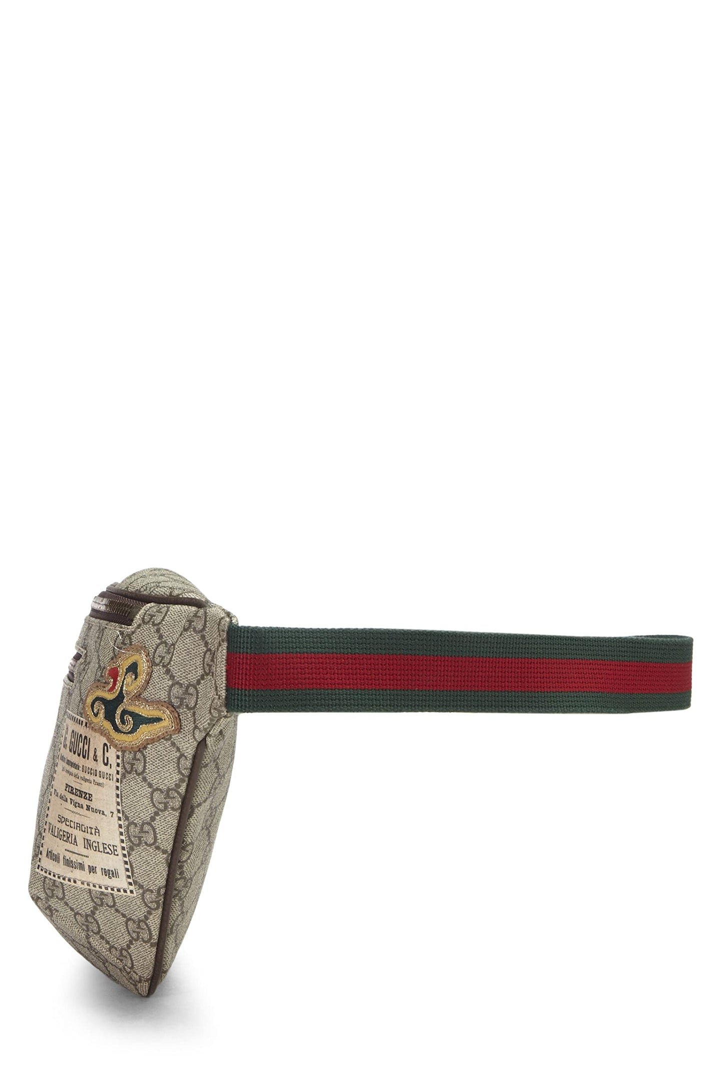 Gucci,  Original GG Supreme Canvas Courrier Belt Bag, Brown