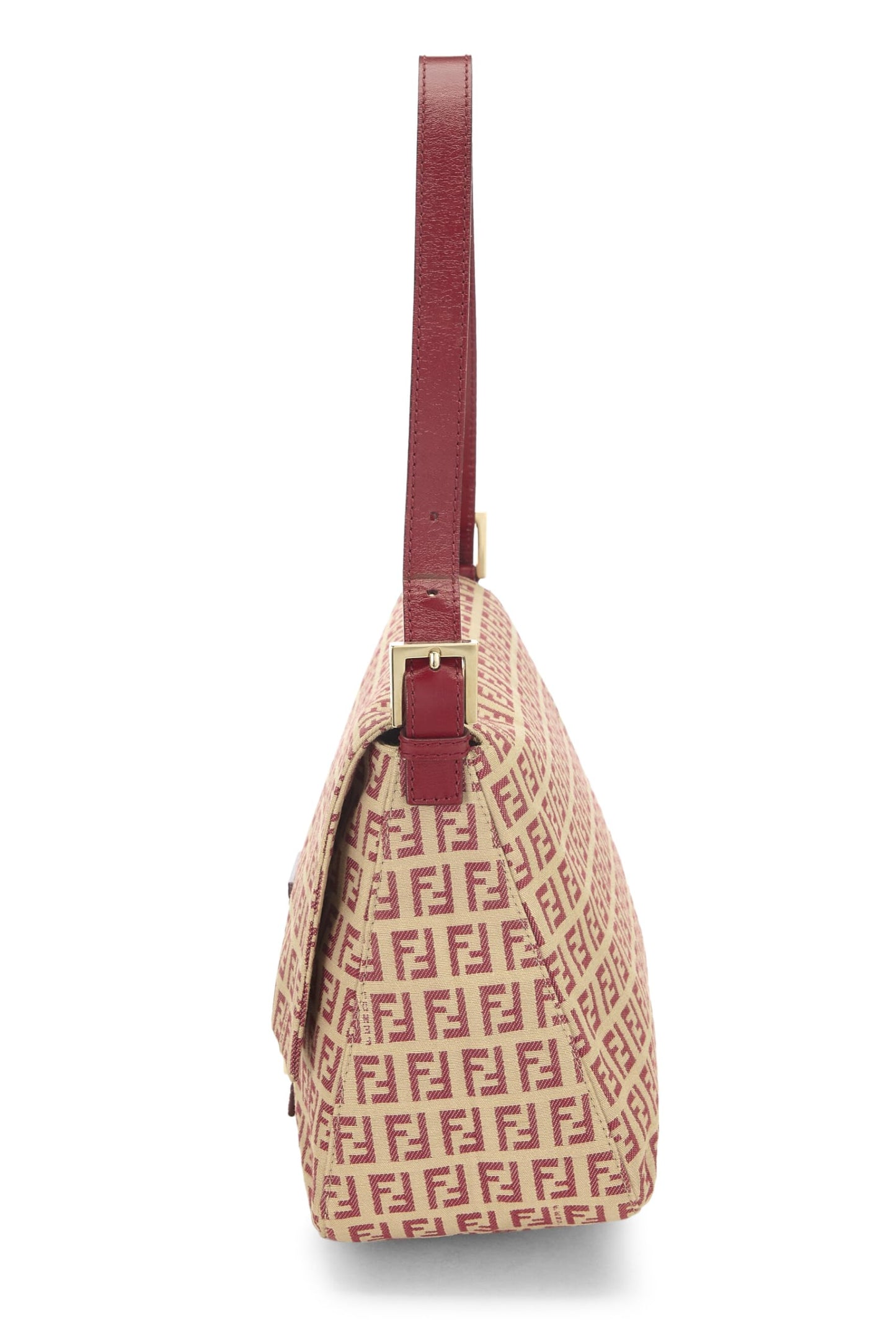 Fendi,  Red Zucchino Canvas Mama, Red