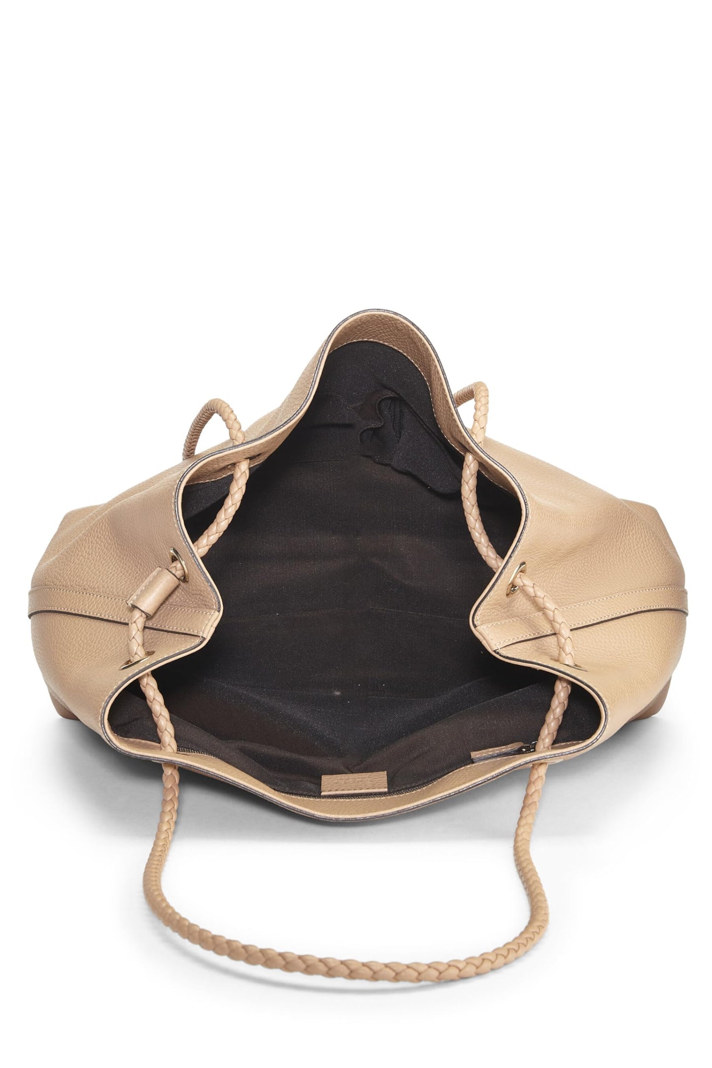 Gucci,  Beige Leather Gifford Tote, Beige