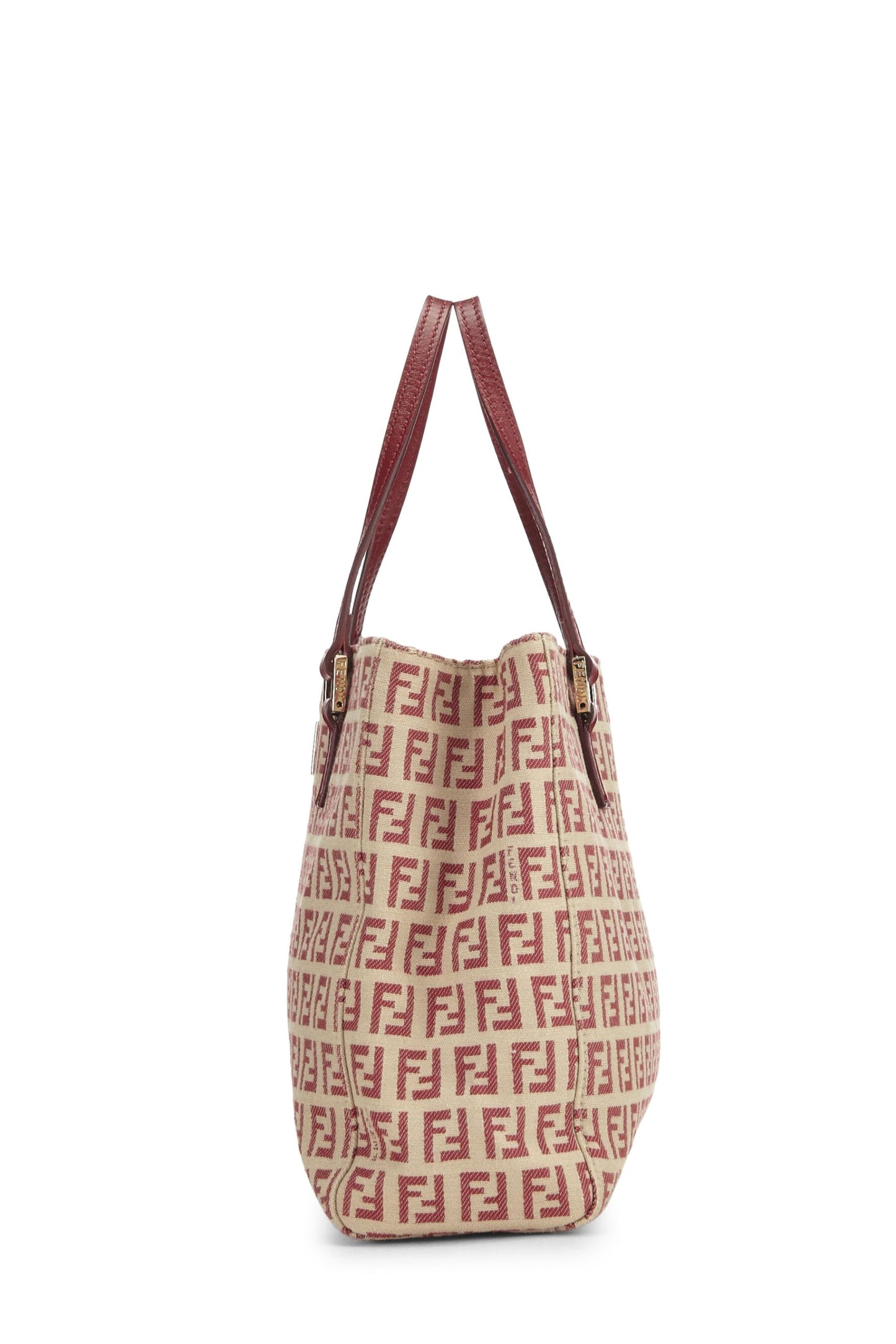 Fendi,  Red Zucchino Tote Small, Red