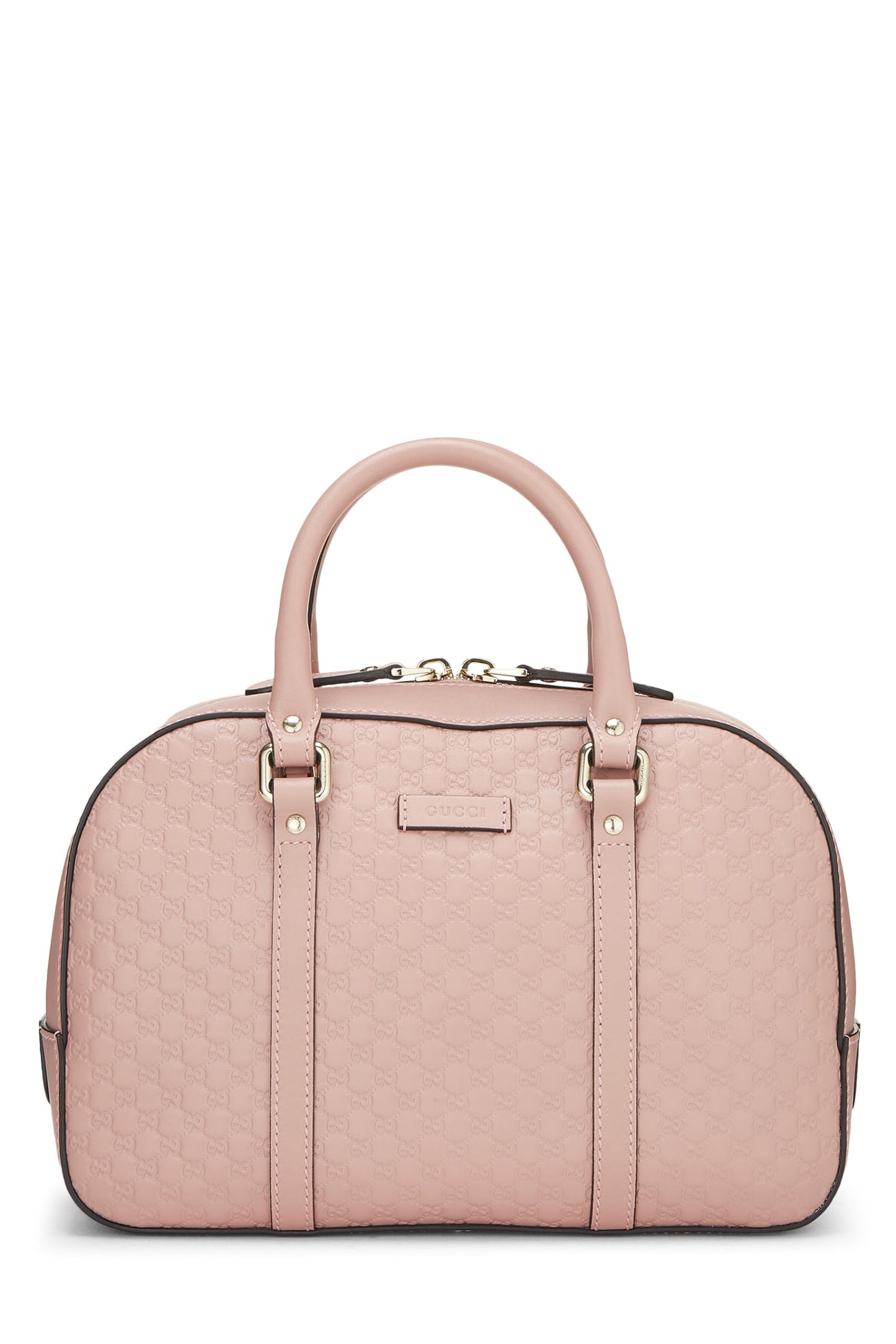 Gucci,  Pink Microguccissima Leather Convertible Handbag, Pink