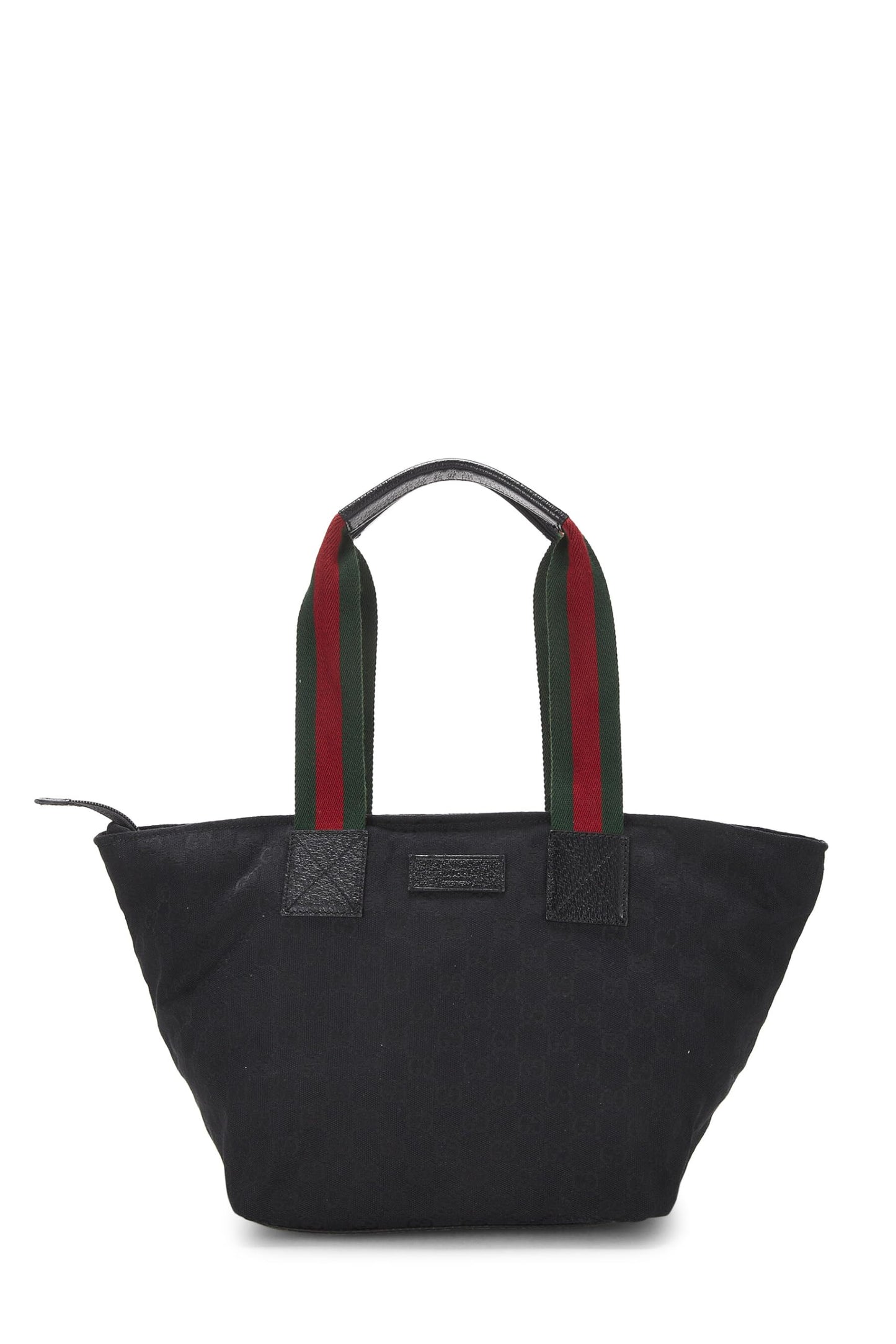 Gucci,  Black Original GG Canvas Soft Zip Tote Small, Black