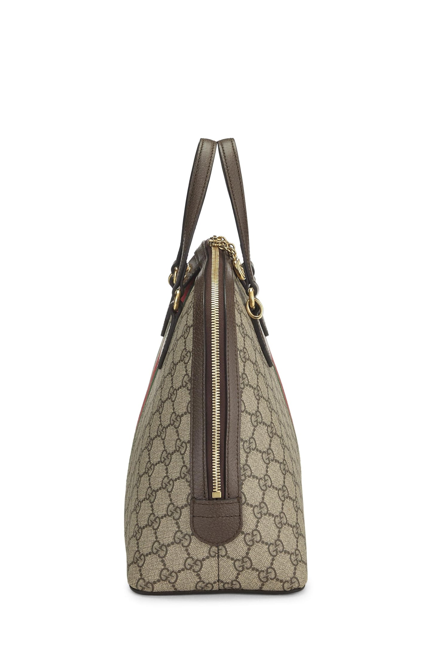 Gucci,  Original GG Supreme Ophidia Dome Bag Medium, Brown