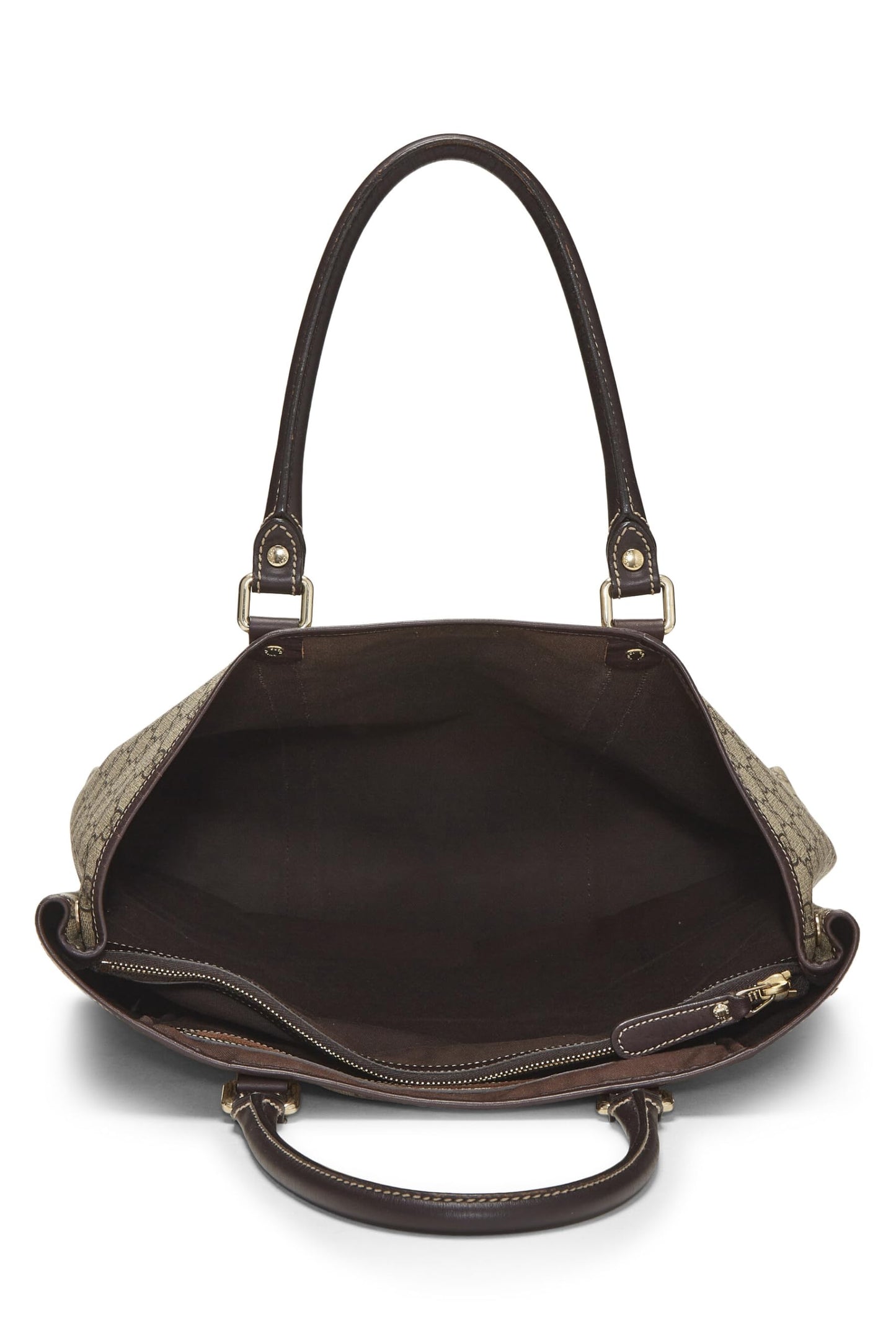 Gucci,  Original GG Supreme Canvas Plus Tote, Brown