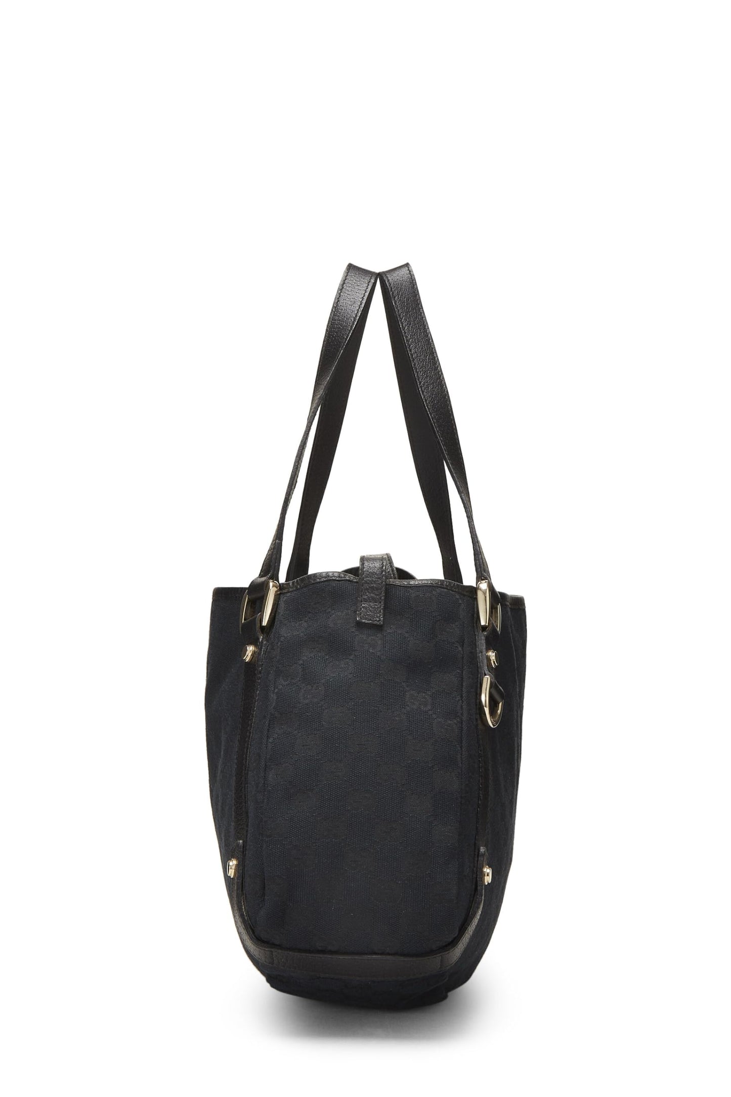 Gucci,  Black Original GG Canvas Abbey Tote, Black