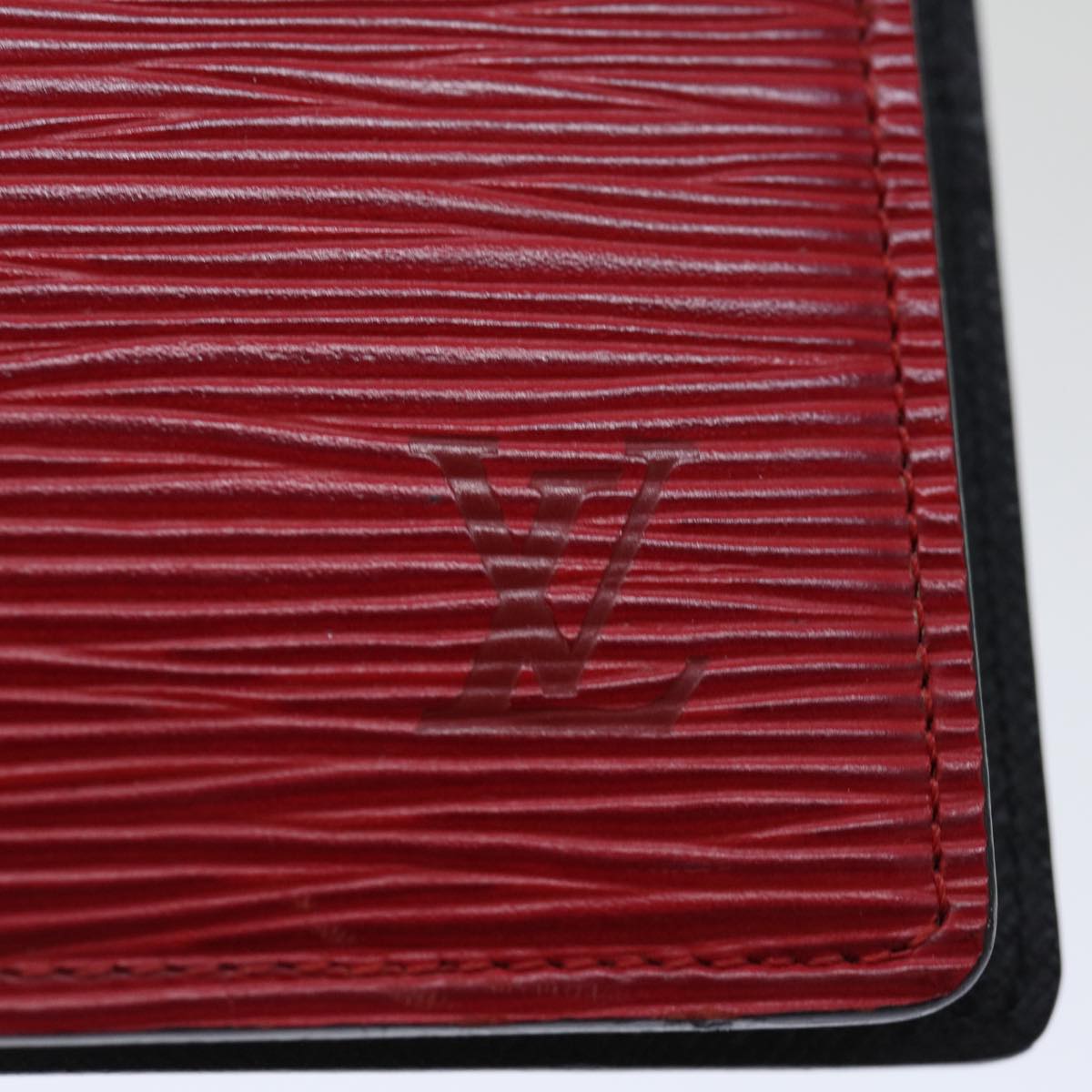 LOUIS VUITTON Epi Agenda GM Day Planner Cover Red R20217 LV 72002