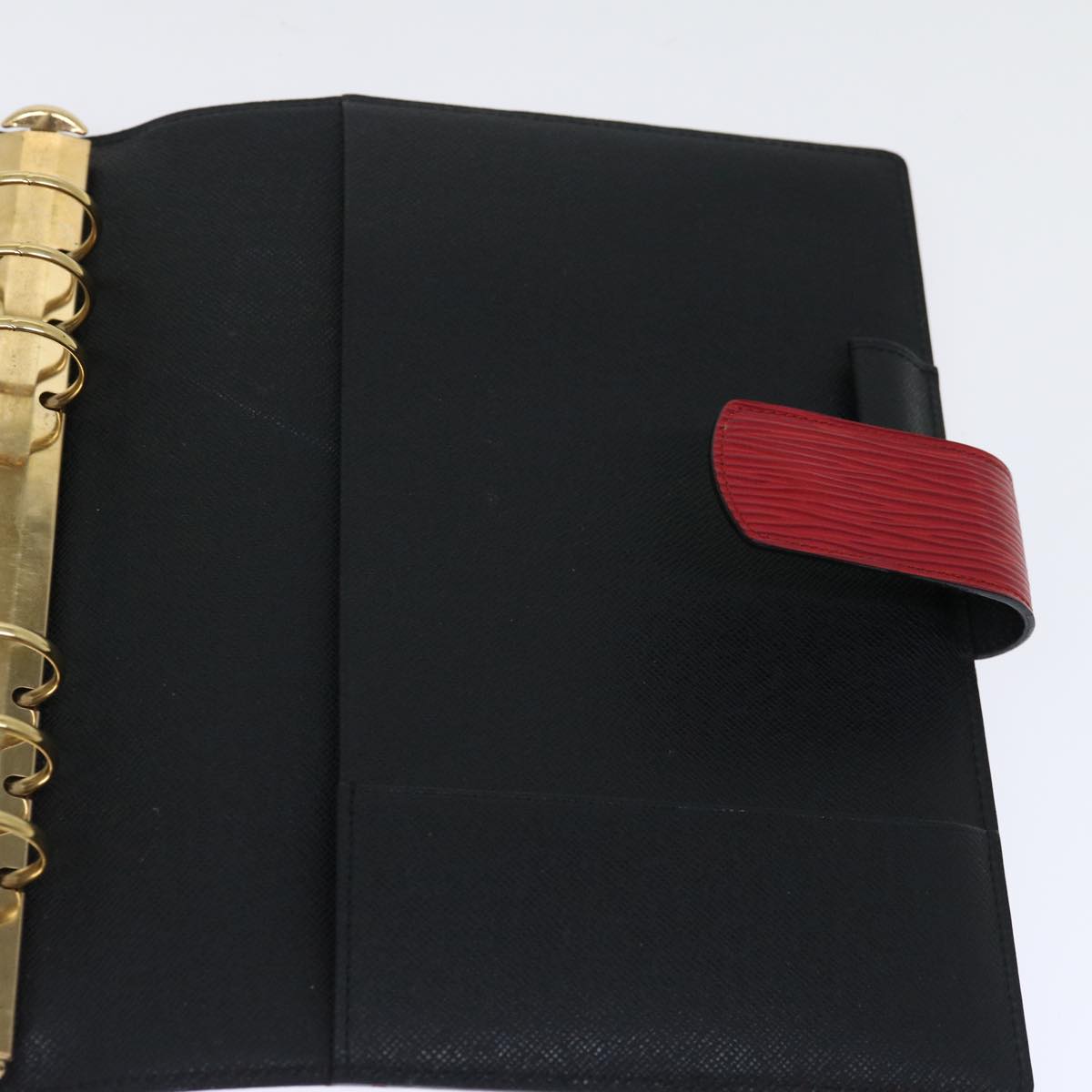 LOUIS VUITTON Epi Agenda GM Day Planner Cover Red R20217 LV 72002