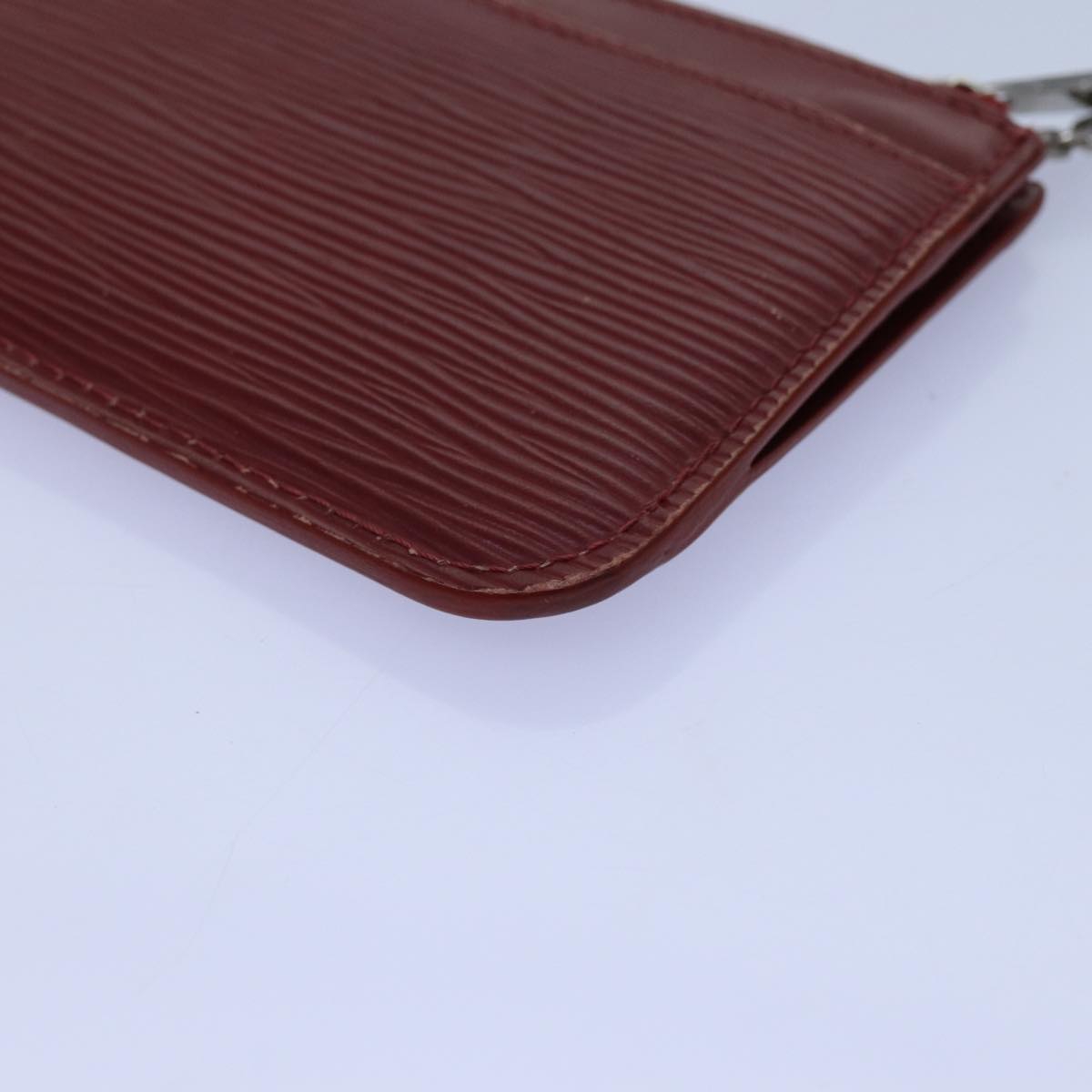LOUIS VUITTON Epi Pochette Cles NM Coin Purse Ruby M6660M LV 72035