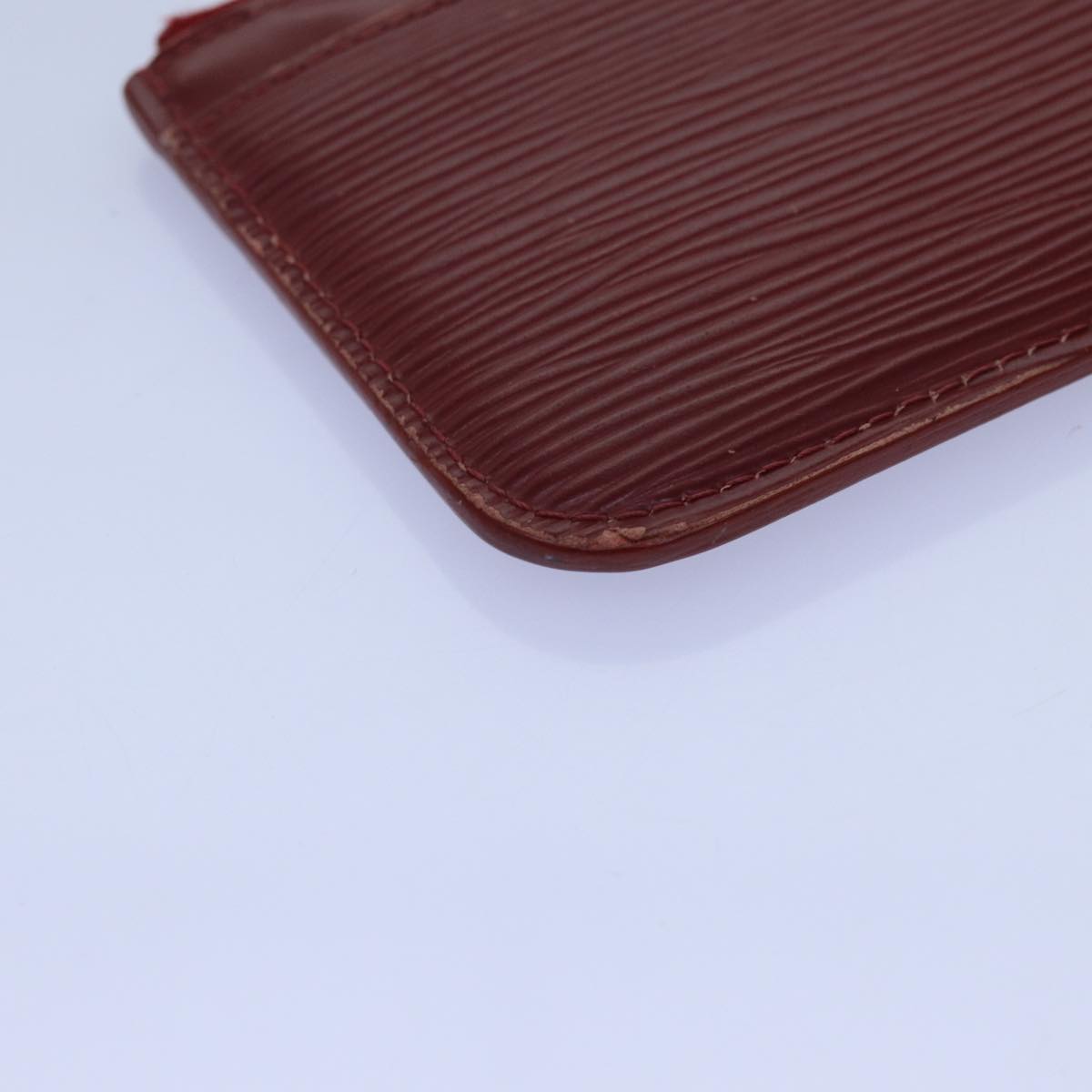 LOUIS VUITTON Epi Pochette Cles NM Coin Purse Ruby M6660M LV 72035