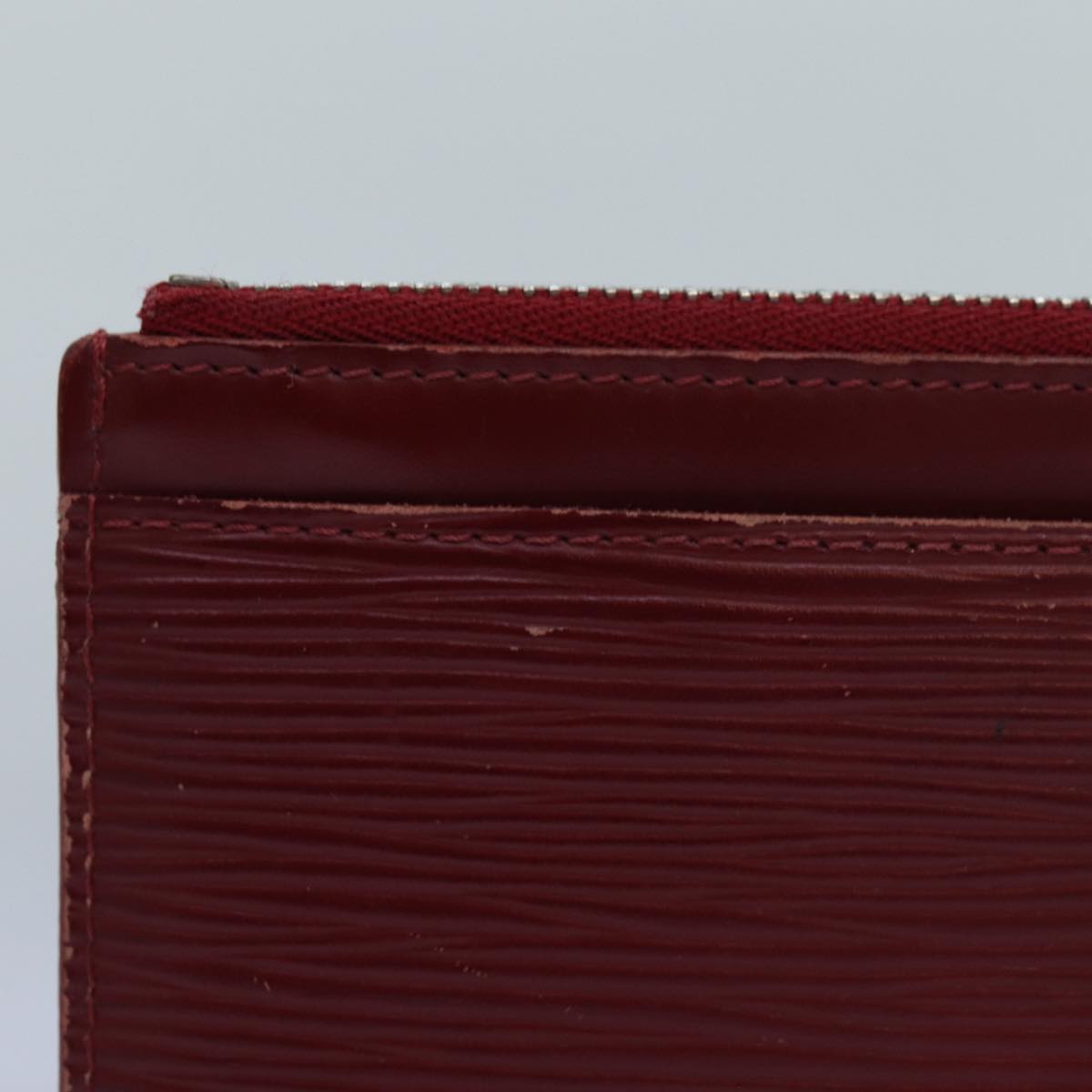 LOUIS VUITTON Epi Pochette Cles NM Coin Purse Ruby M6660M LV 72035