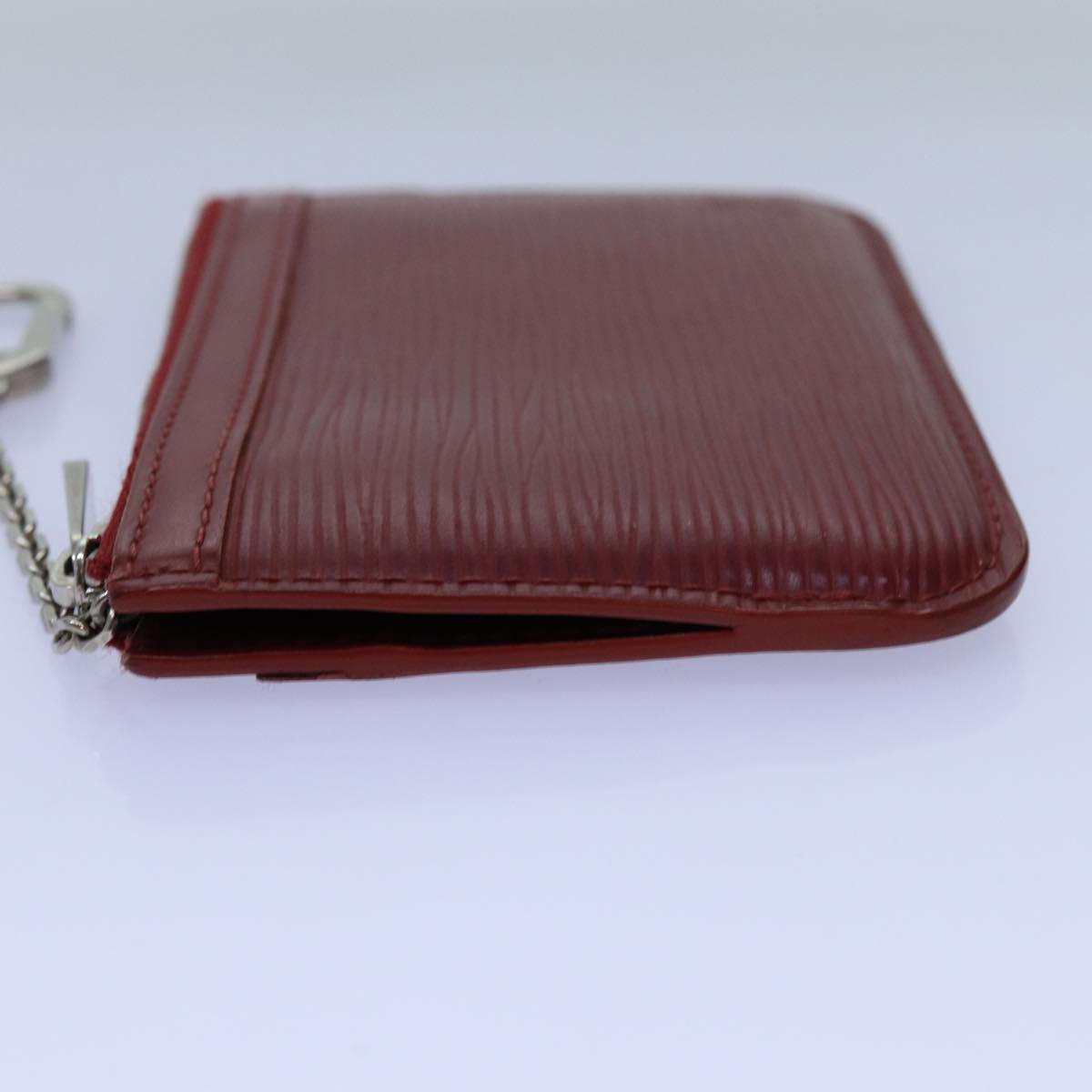 LOUIS VUITTON Epi Pochette Cles NM Coin Purse Ruby M6660M LV 72035