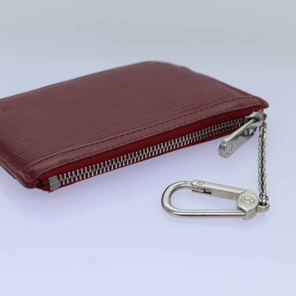 LOUIS VUITTON Epi Pochette Cles NM Coin Purse Ruby M6660M LV 72035