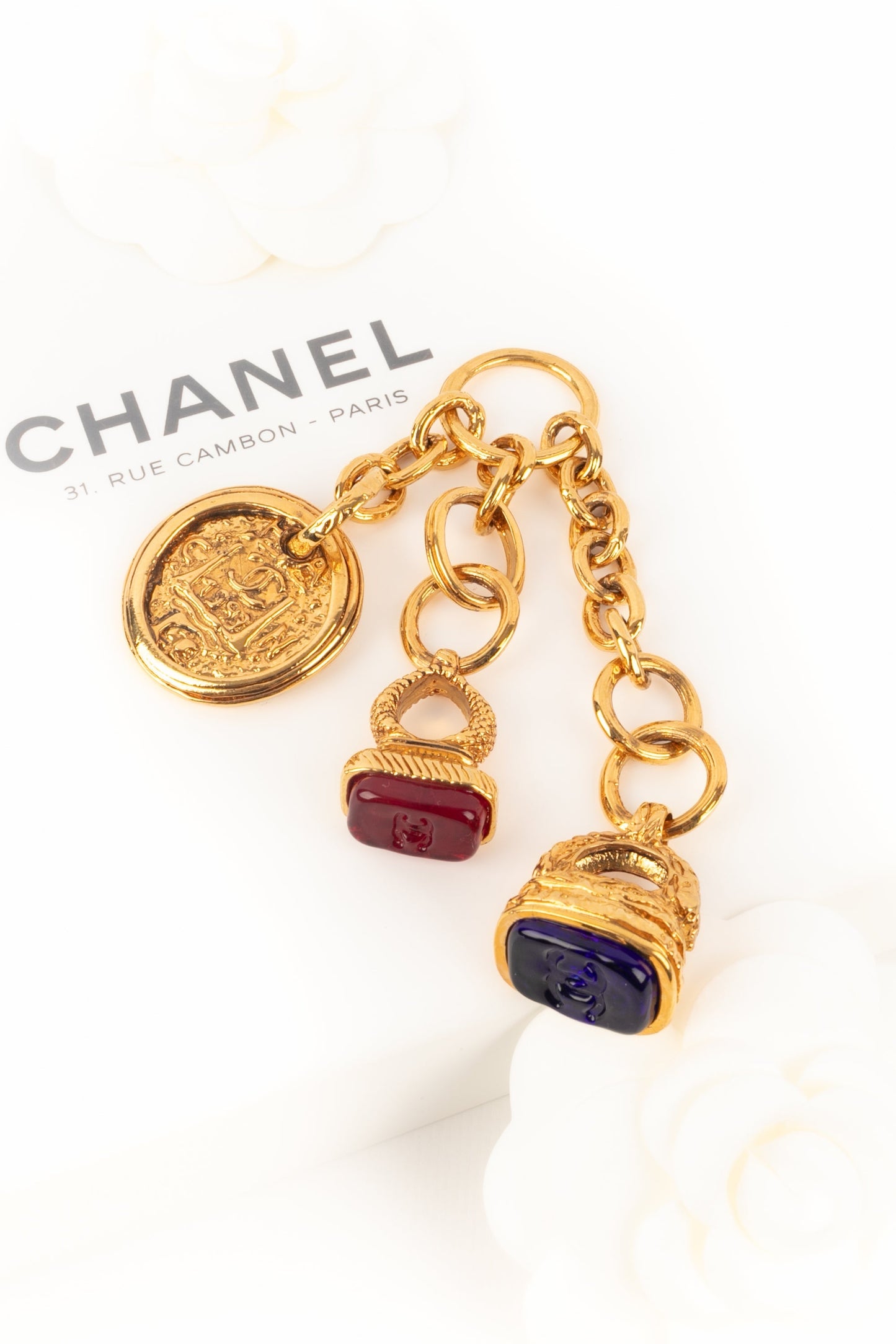 Porte clÃ© sceau Chanel