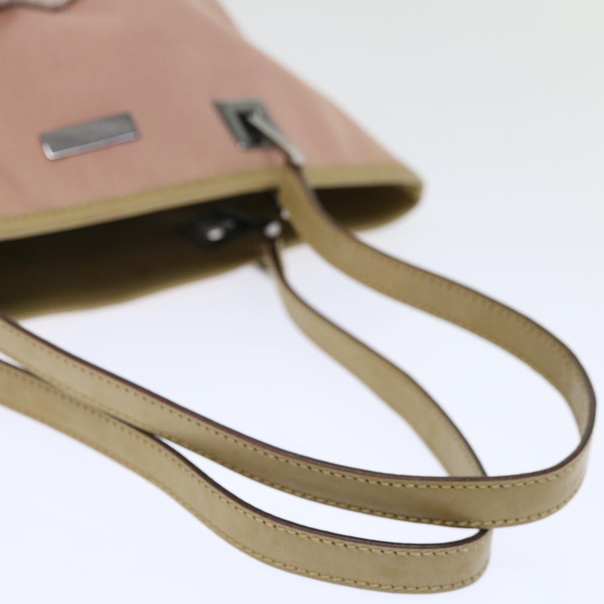 GUCCI Shoulder Bag Canvas Pink 31244 72044