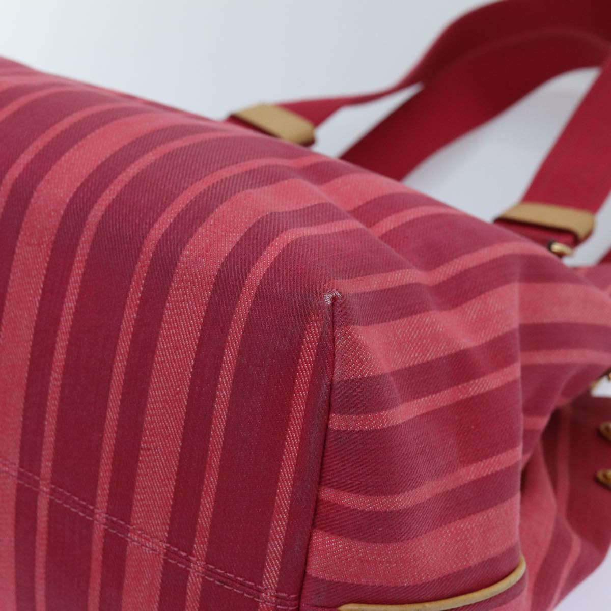 LOUIS VUITTON Plan Soleil Cabas PM Tote Bag Rouge Grunadine M94146 LV 72071